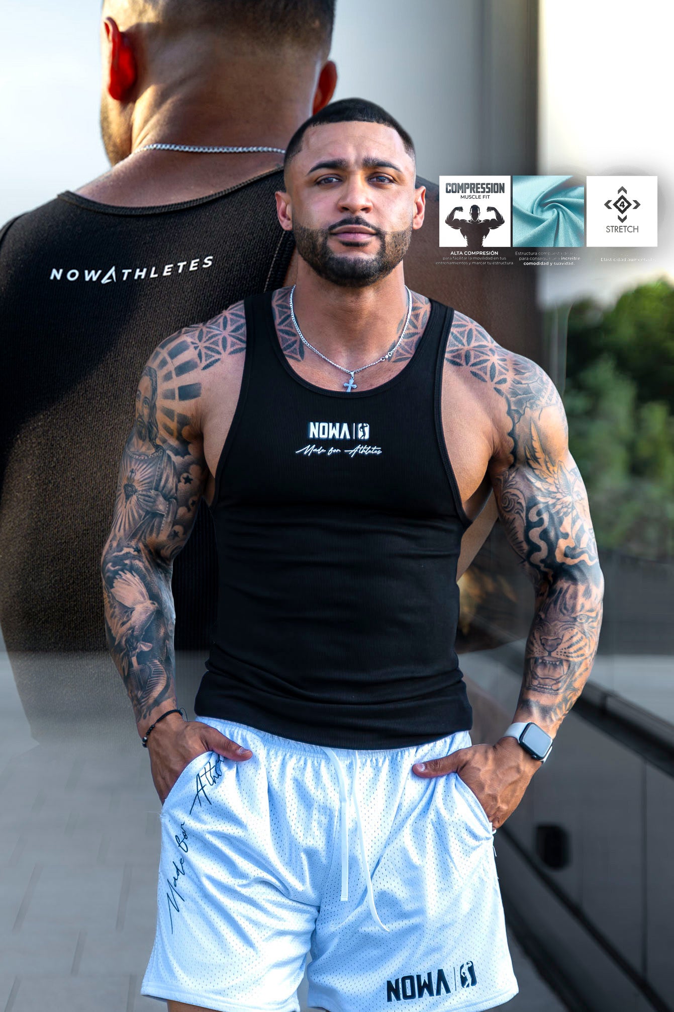Pro Athlete Muscle Compression - 2 PACK