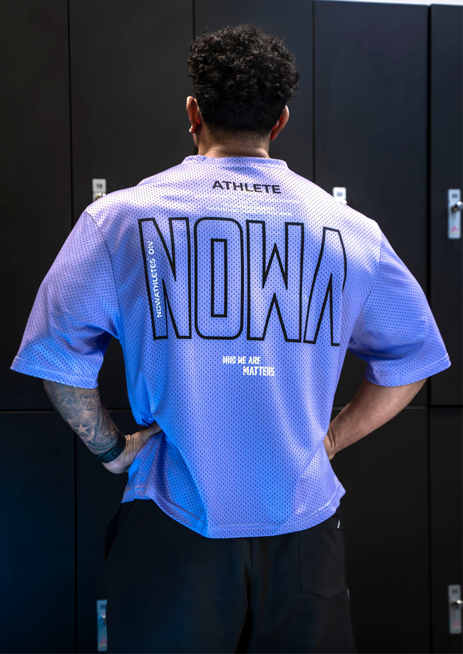 USA PRO Cropped Tee - Royal Purple