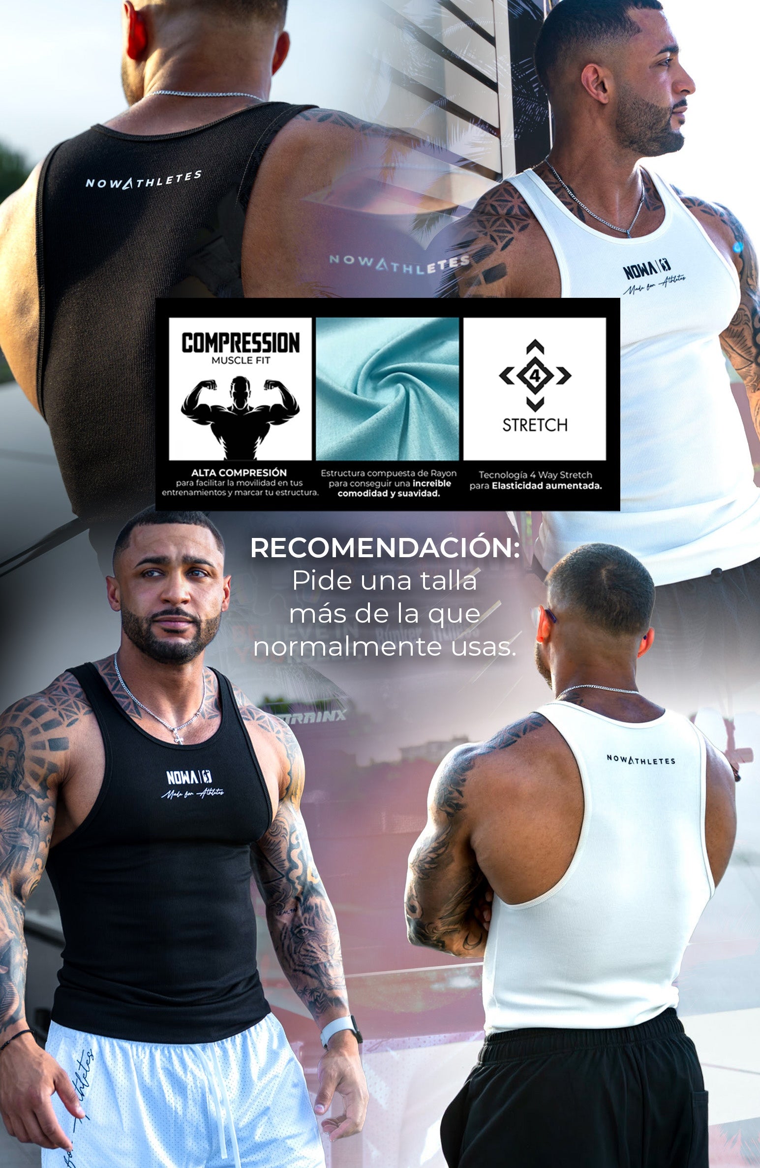 Pro Athlete Muscle Compression - Black