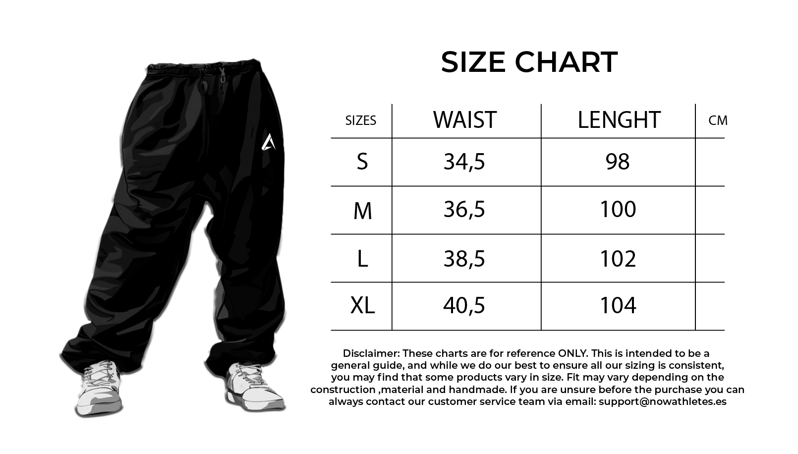 Comfort Supreme Joggers - Black