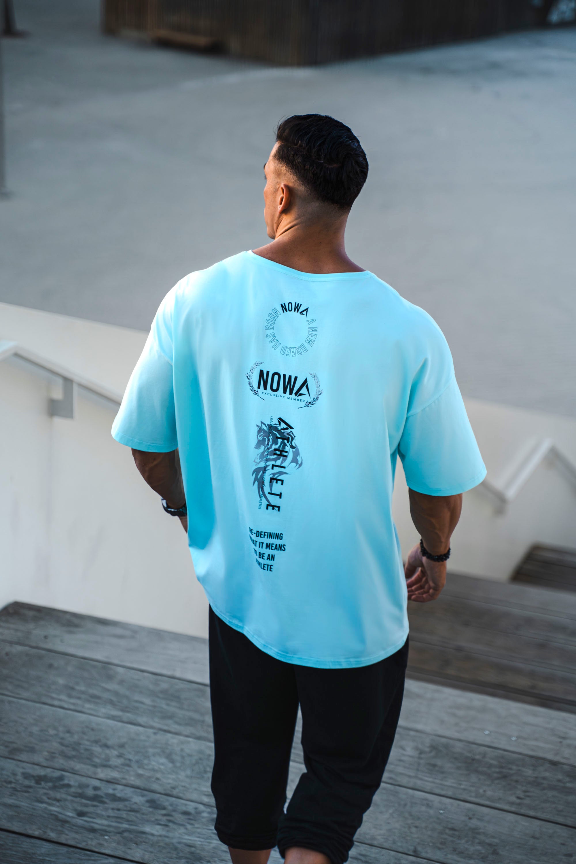 Blackout NOWA Extra Oversized - Crystal Cyan.