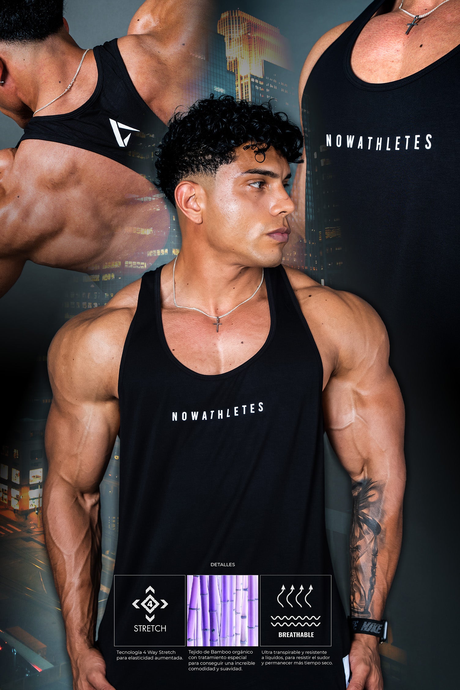 Evolution Bamboo Stringer - Black