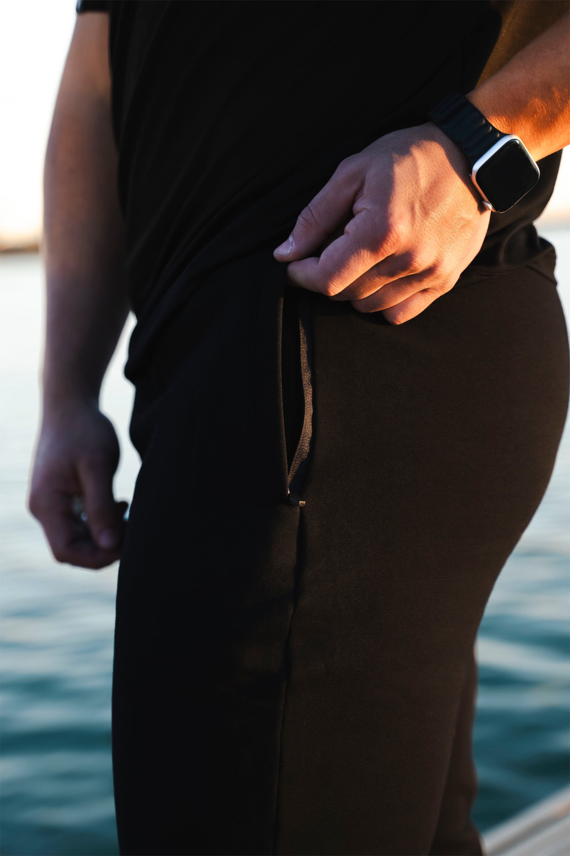 Alpha Comfort Premium Joggers - Black