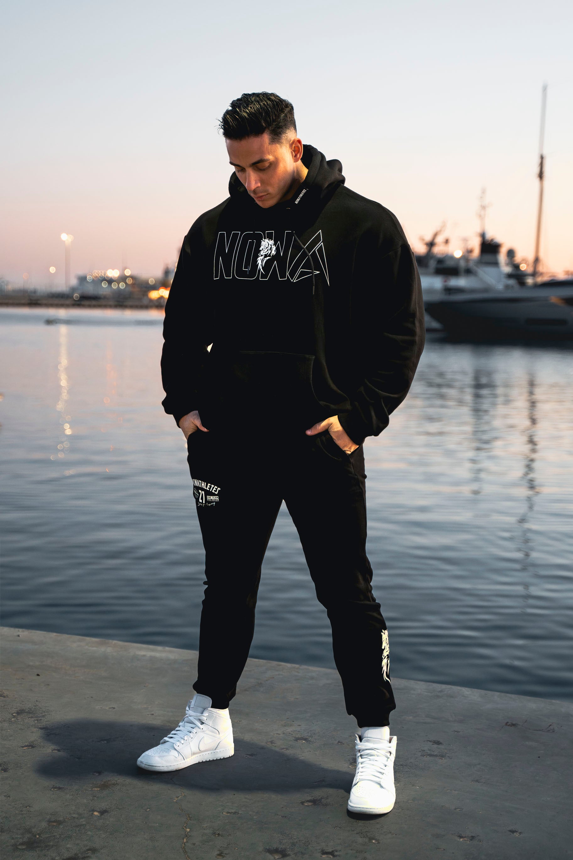 Alpha Comfort Premium Joggers - Black