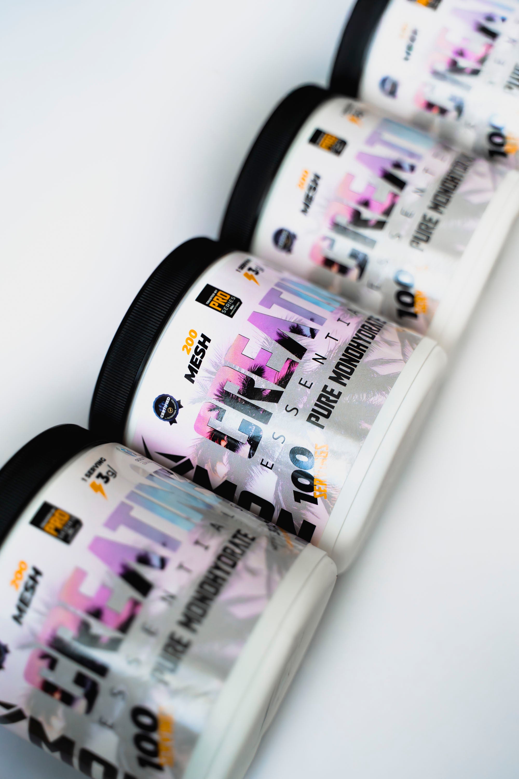 Creatina ESSENTIAL 100% Monohidrato Máxima pureza y calidad