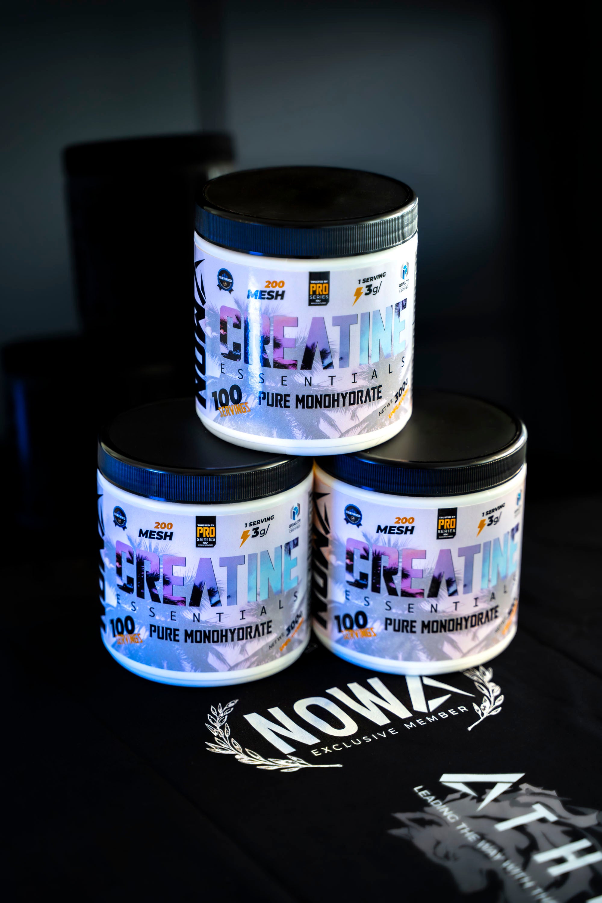 Creatina ESSENTIAL 100% Monohidrato Máxima pureza y calidad