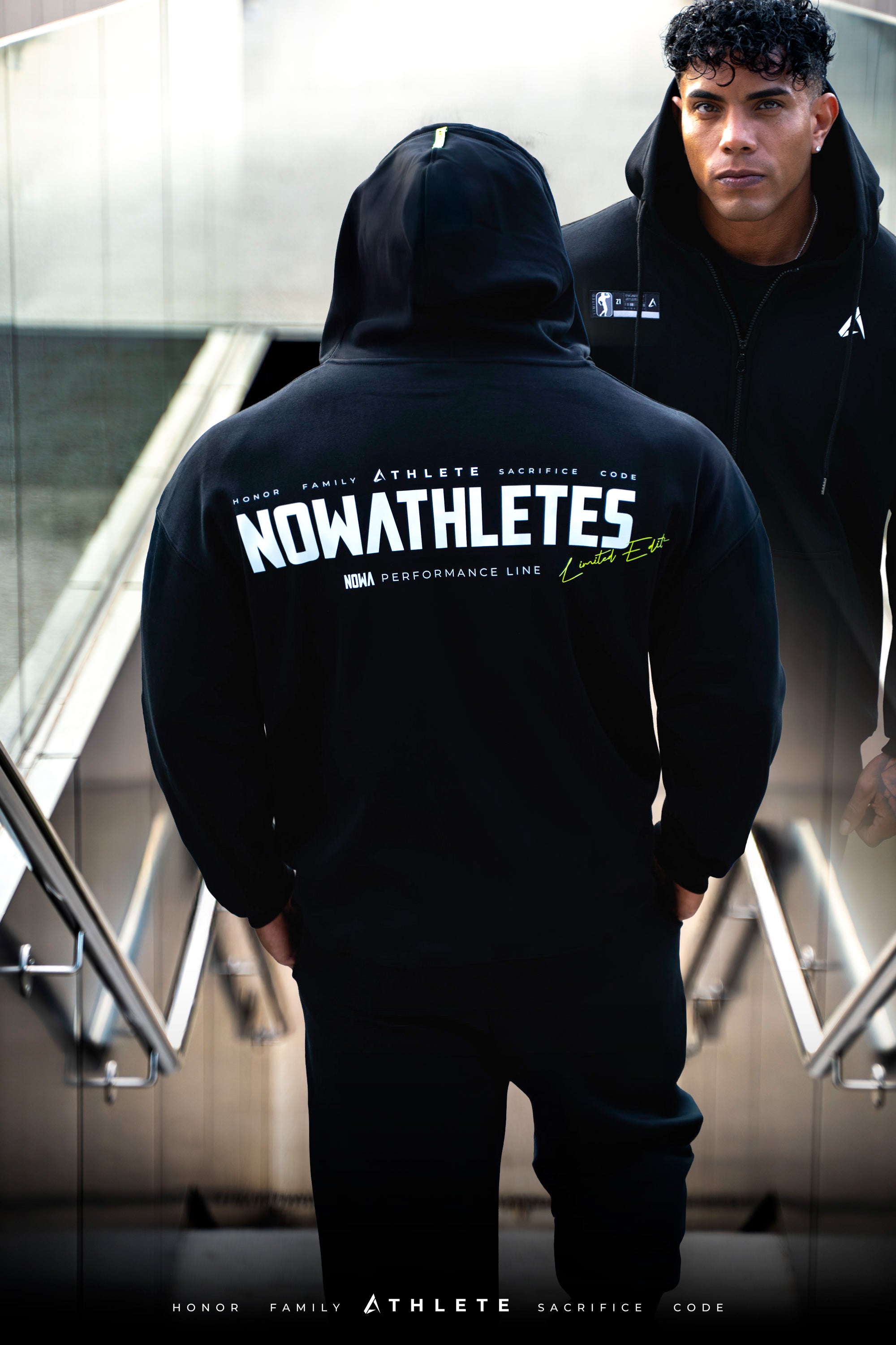 Sudadera Black Performance - Extra Oversized