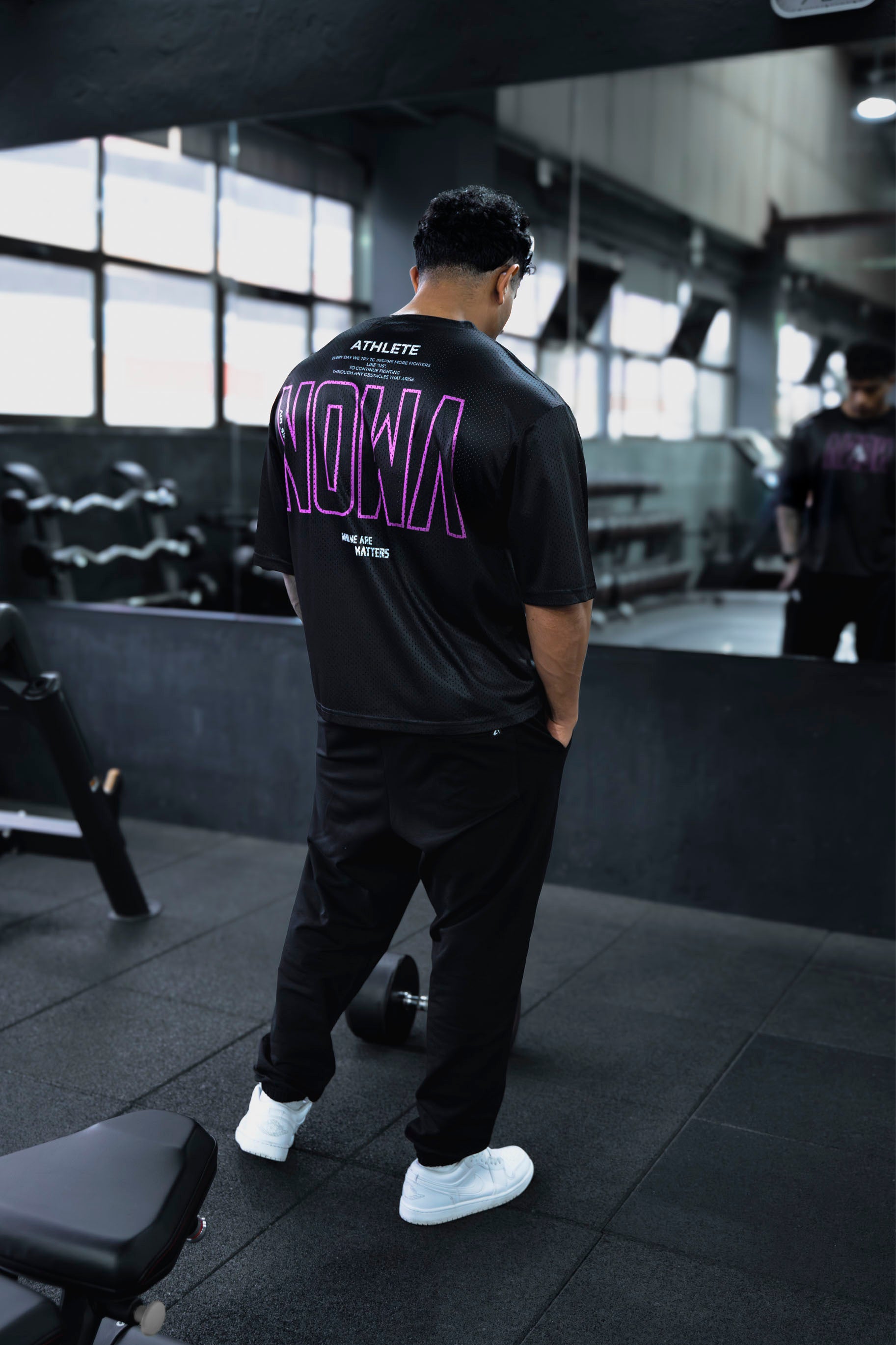 USA PRO Cropped Tee - Iridian Black