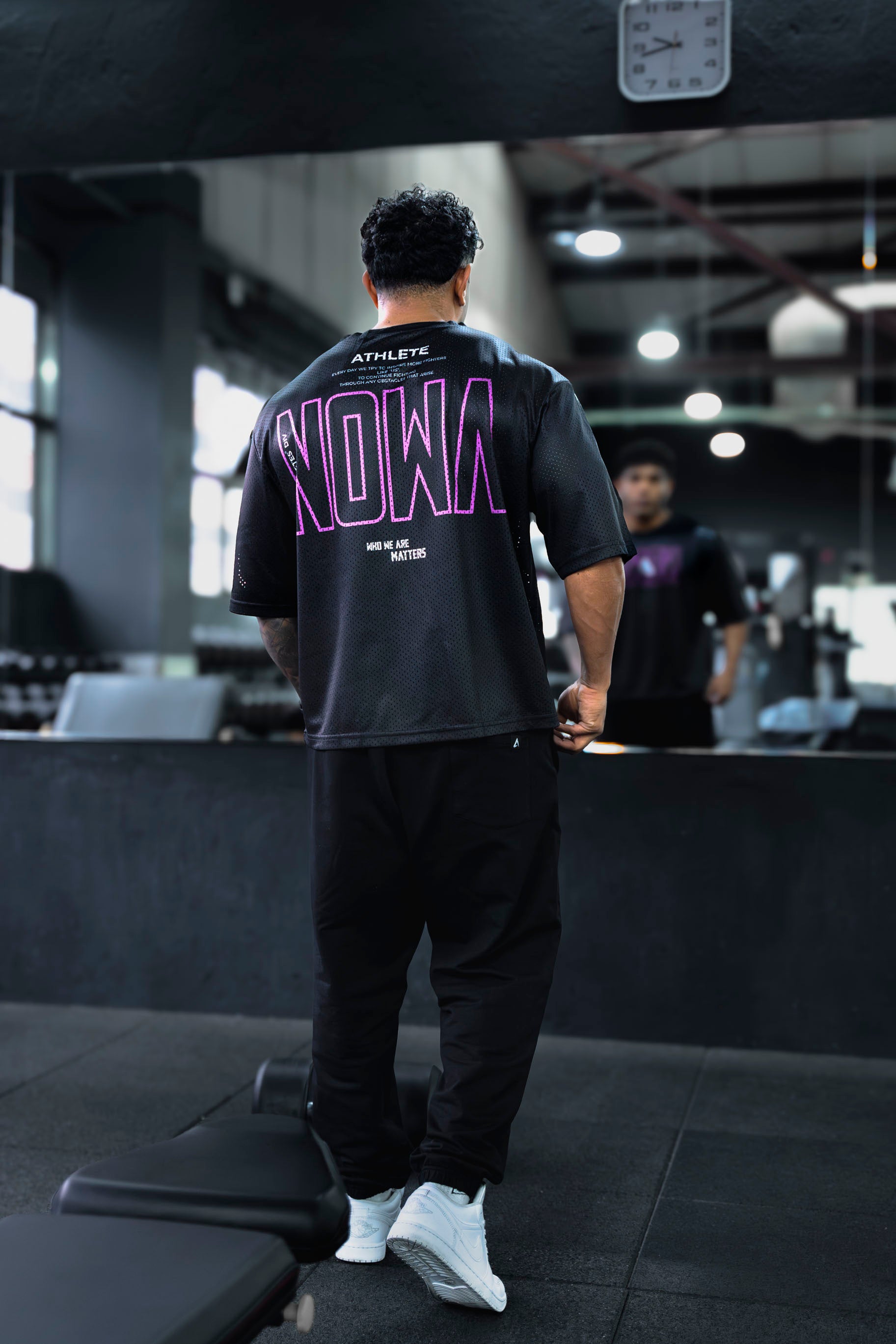 USA PRO Cropped Tee - Iridian Black