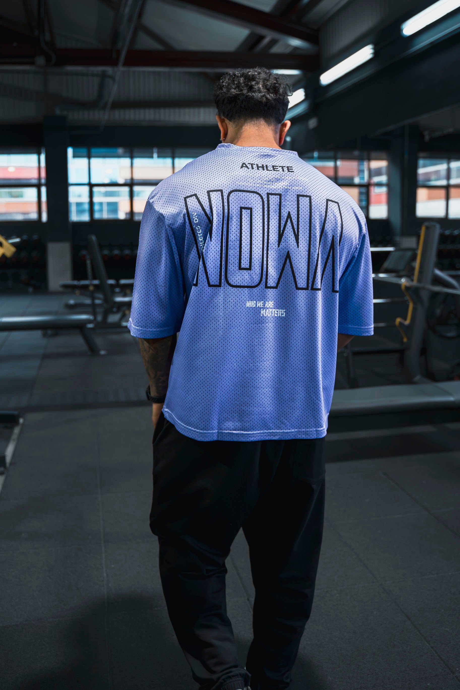 USA PRO Cropped Tee - Royal Purple