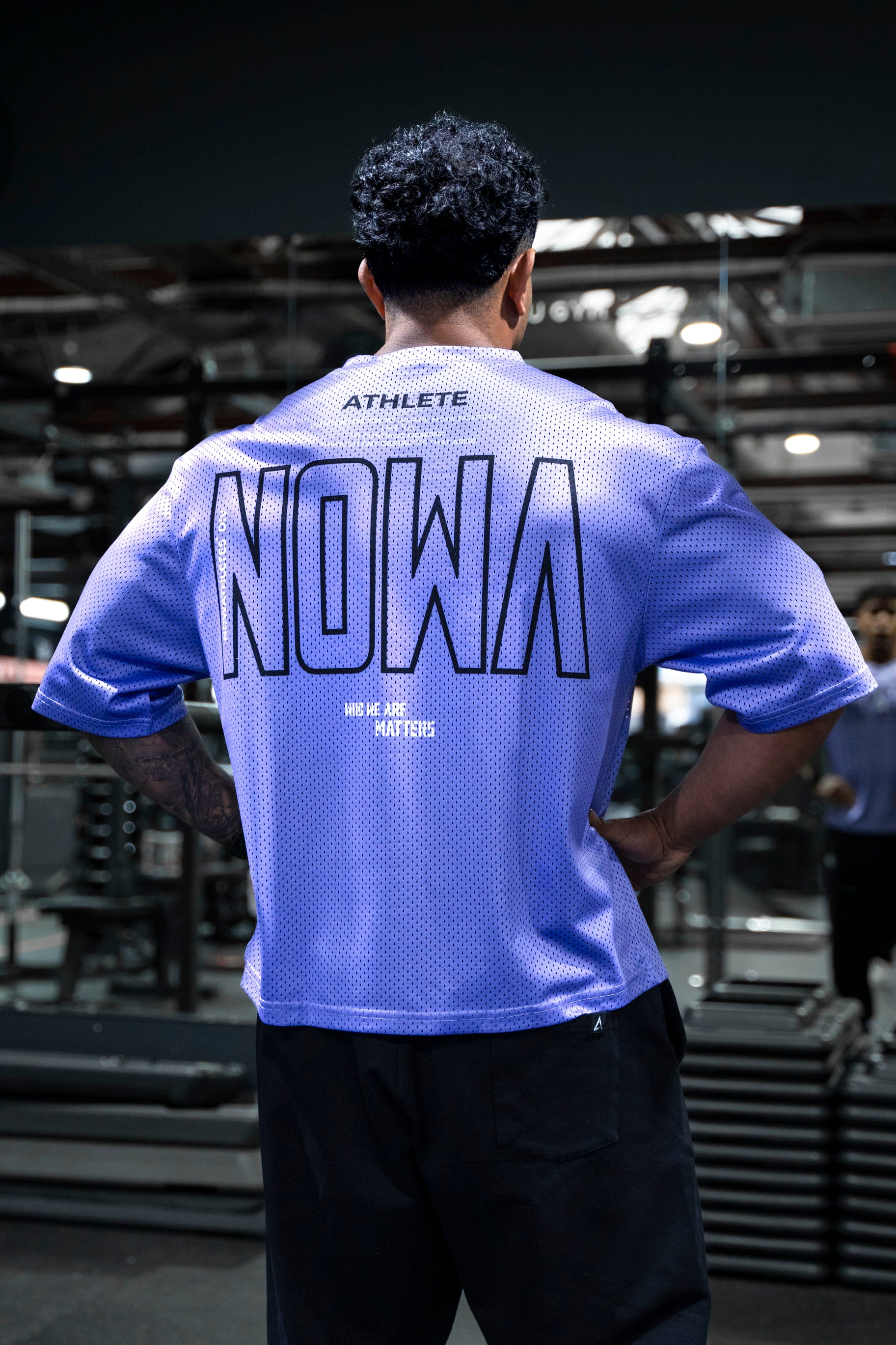 USA PRO Cropped Tee - Royal Purple