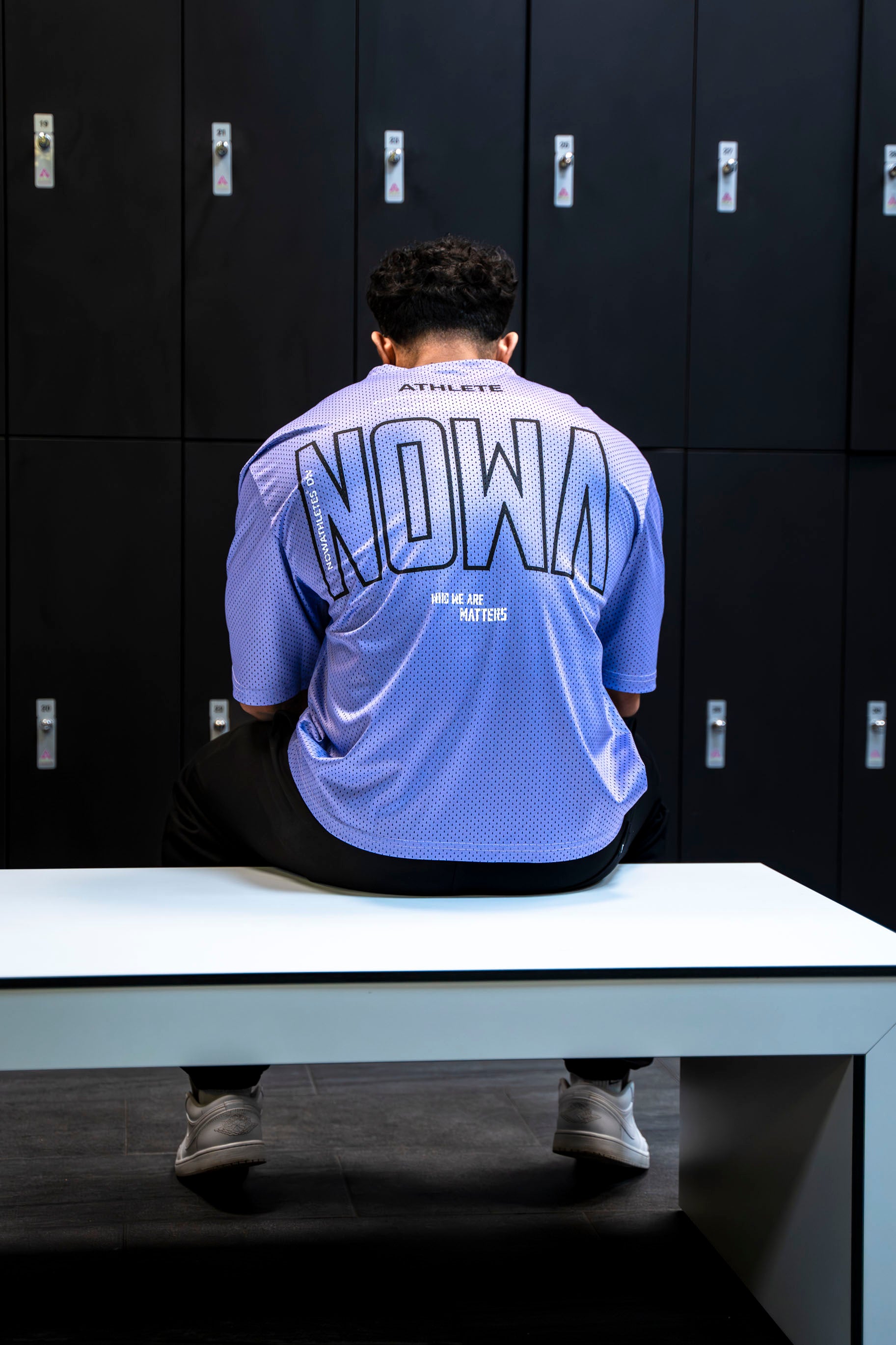 USA PRO Cropped Tee - Royal Purple