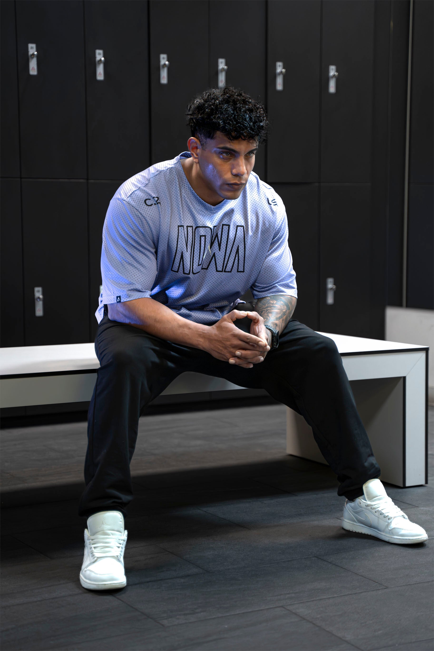 USA PRO Cropped Tee - Royal Purple