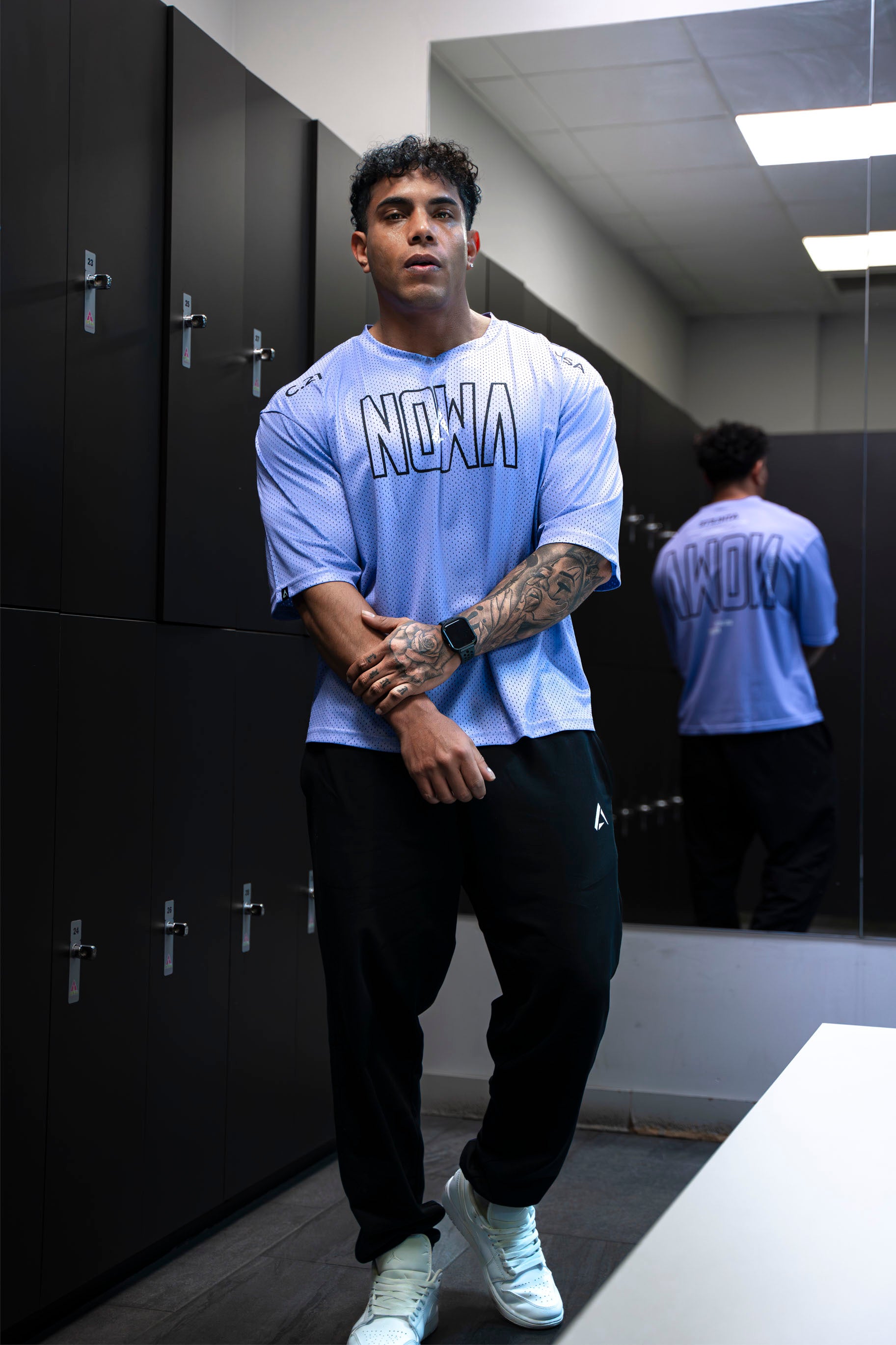 USA PRO Cropped Tee - Royal Purple