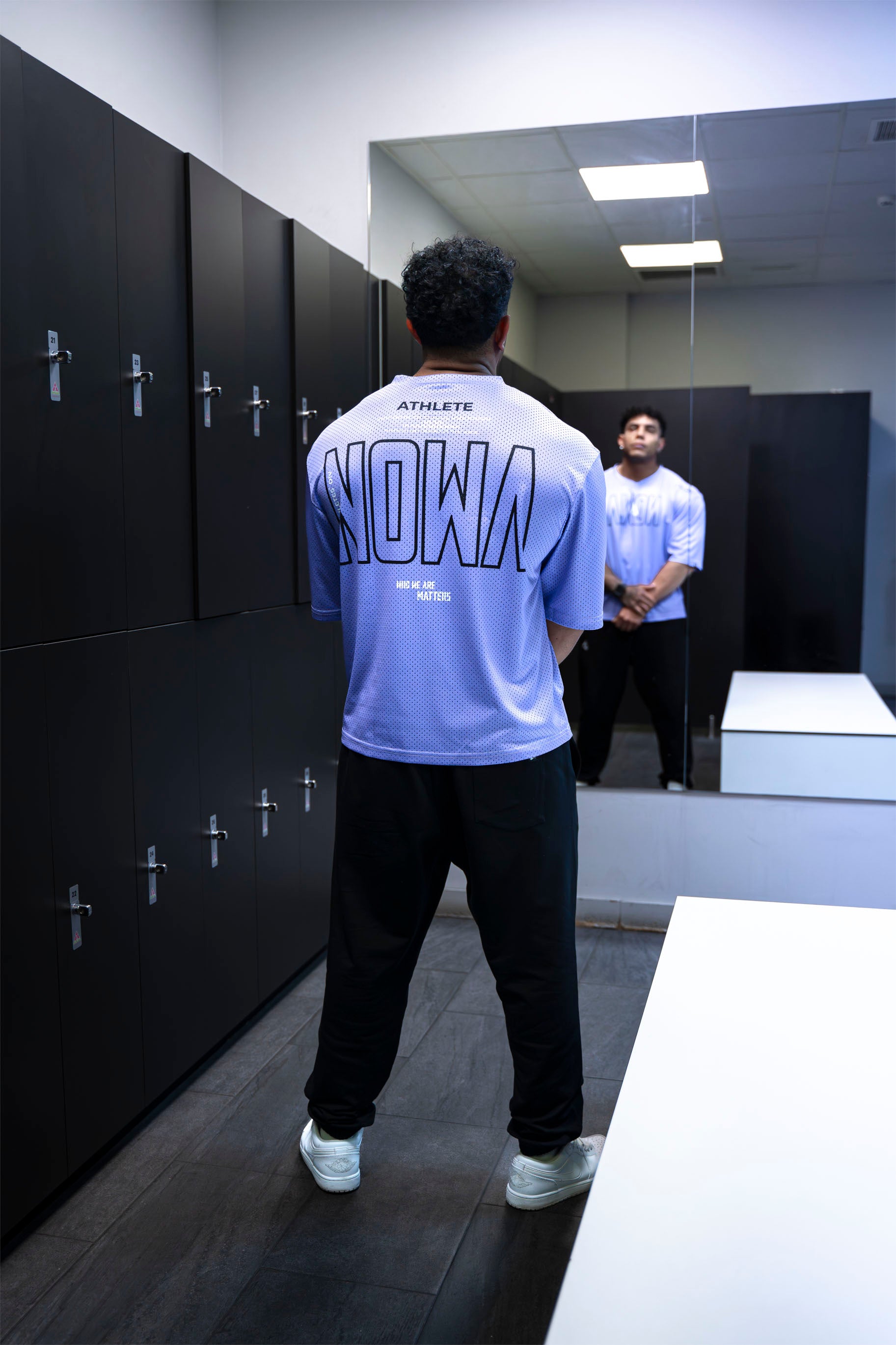 USA PRO Cropped Tee - Royal Purple