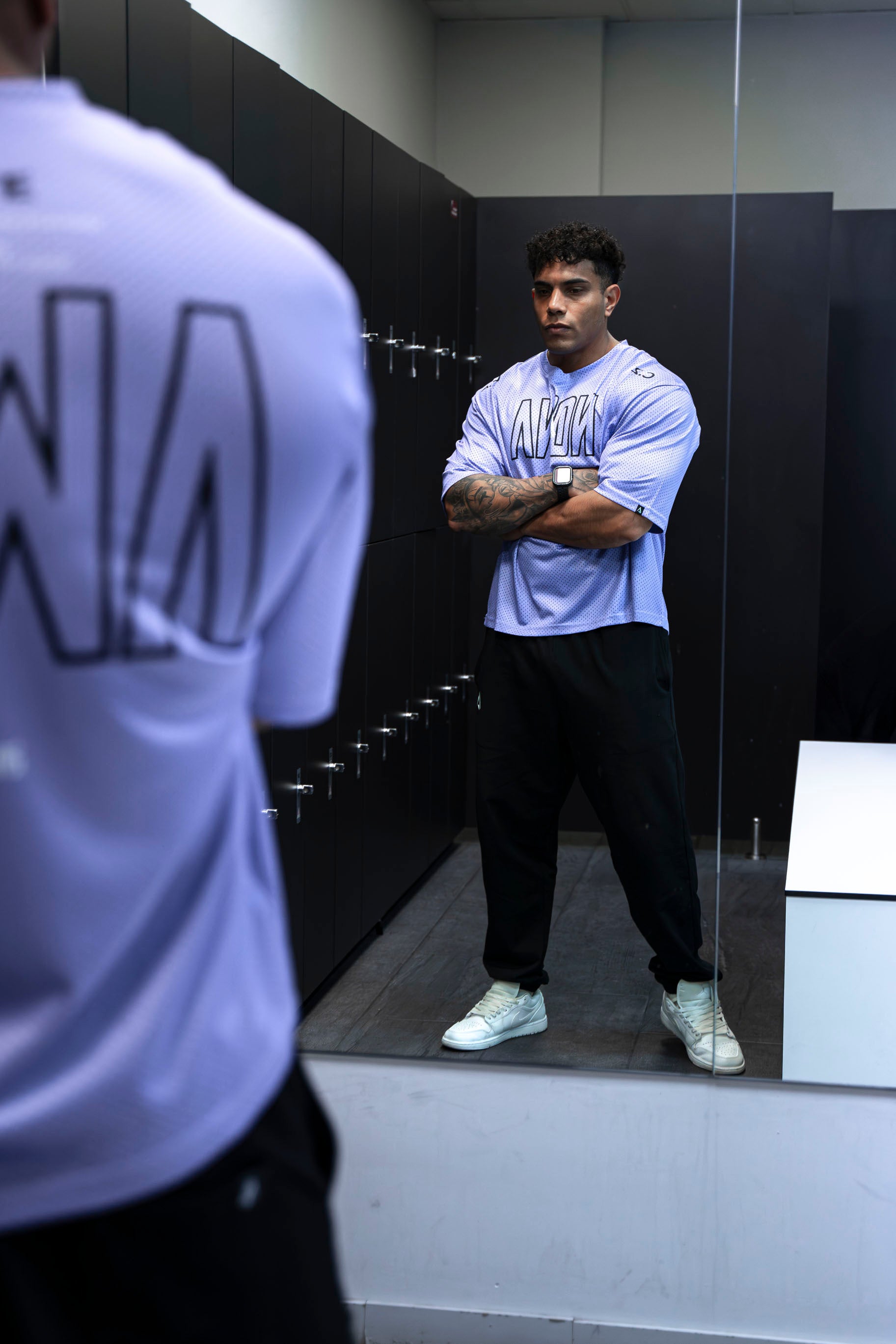 USA PRO Cropped Tee - Royal Purple