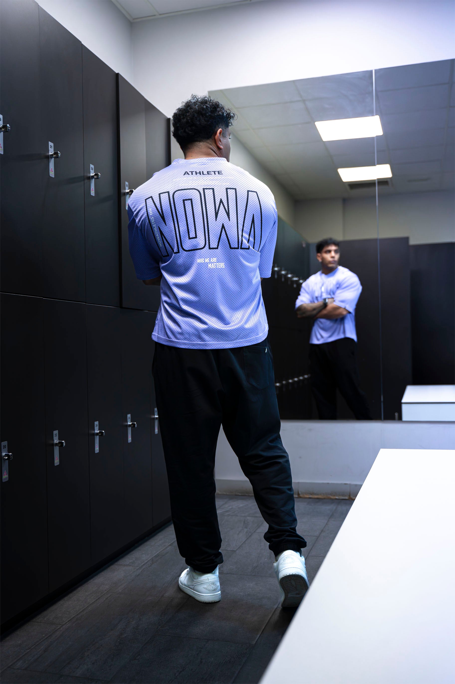 USA PRO Cropped Tee - Royal Purple