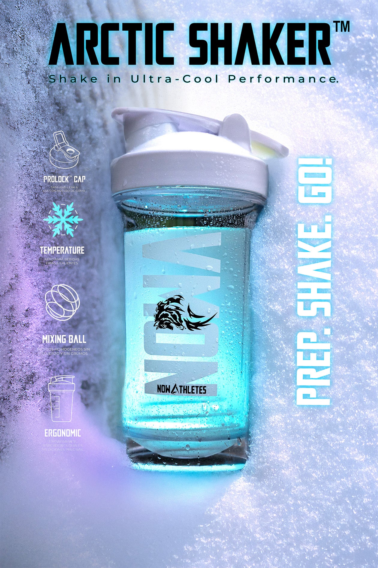 PACK ENERGÍA - Creatina + Pre Entreno + Shaker