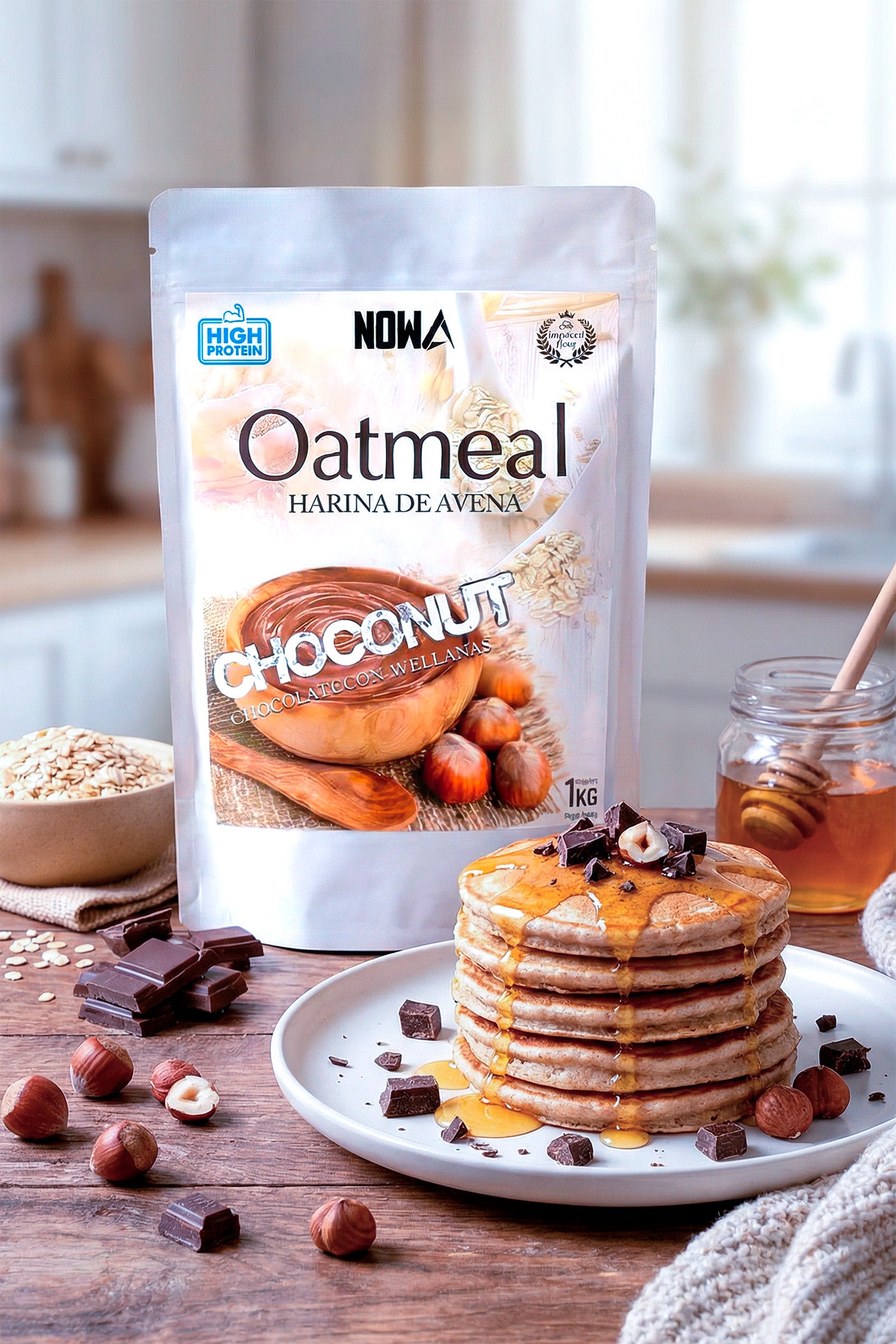 Harina de Avena - Chocolate & Almendras