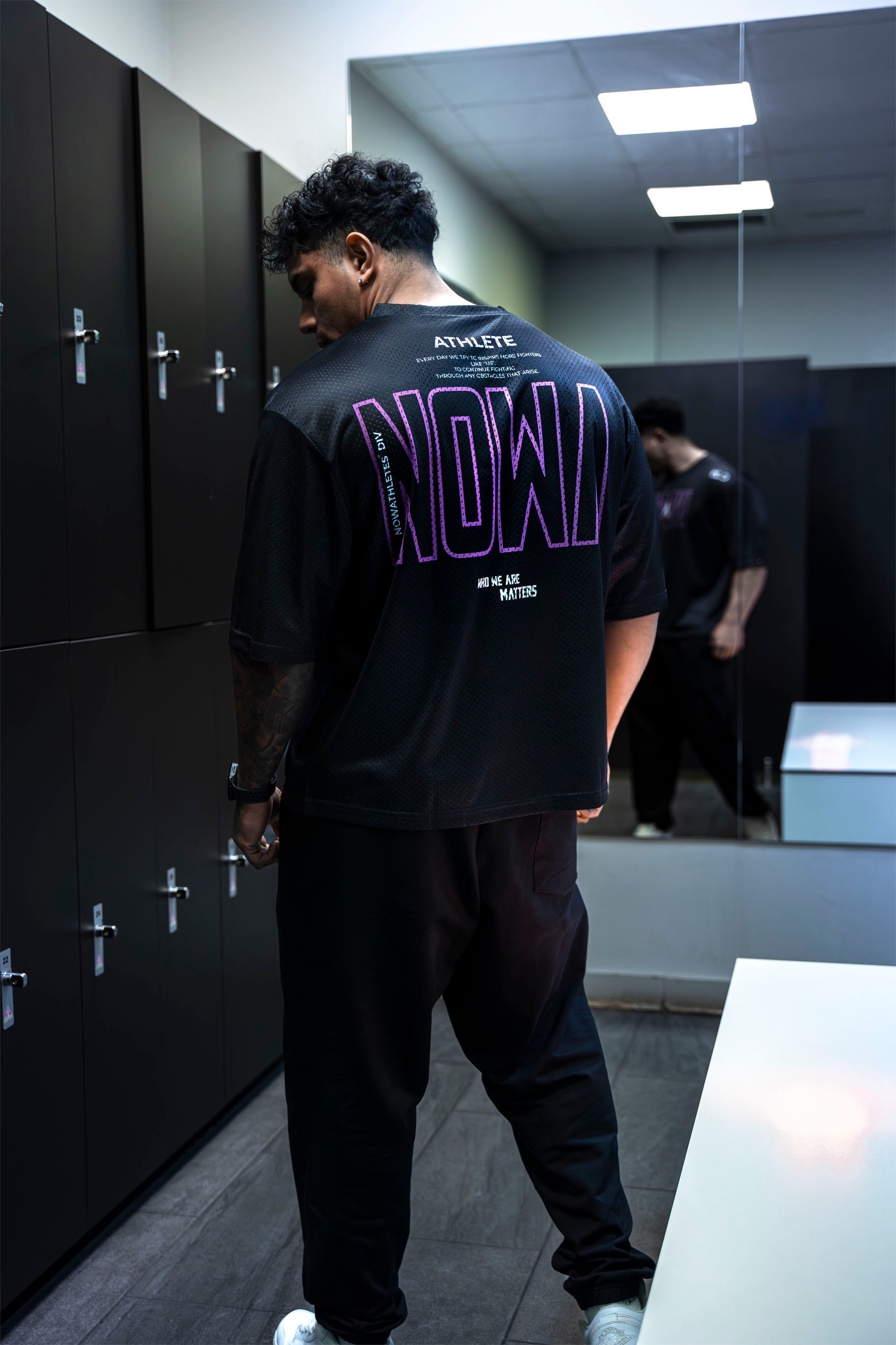 USA PRO Cropped Tee - Iridian Black