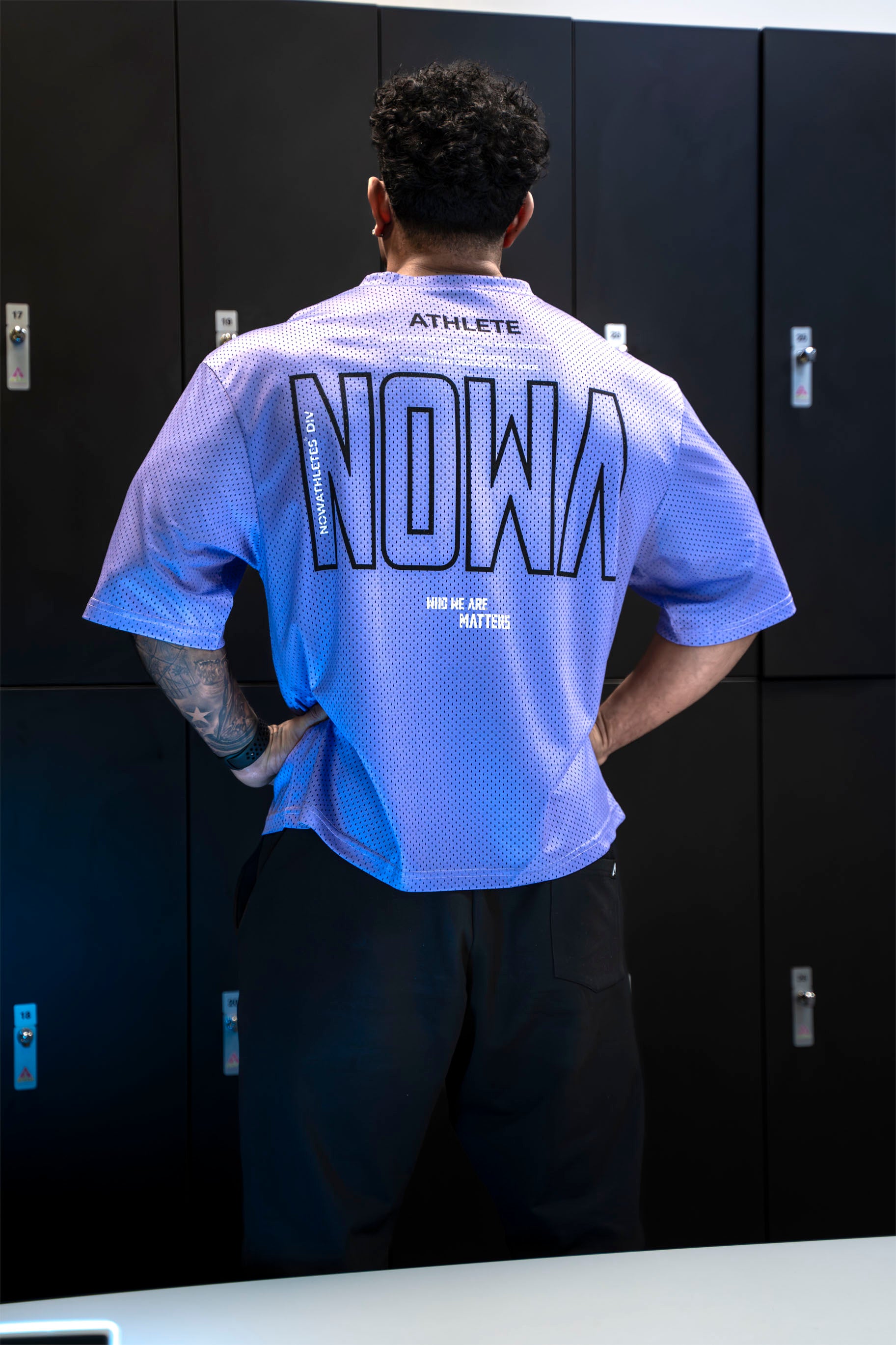 USA PRO Cropped Tee - Royal Purple