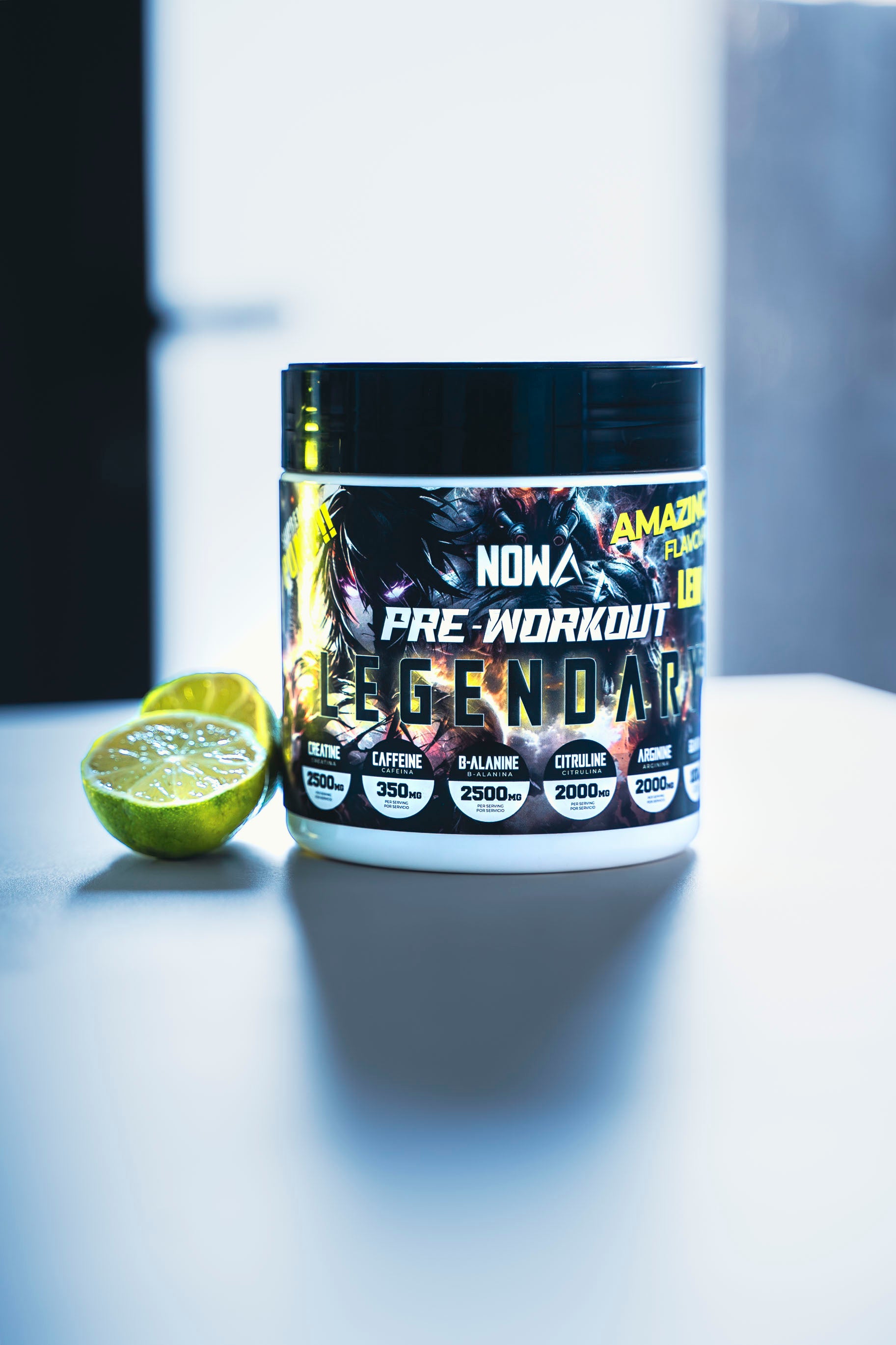 Pre Entreno LEGENDARY Lima Limón - 300g