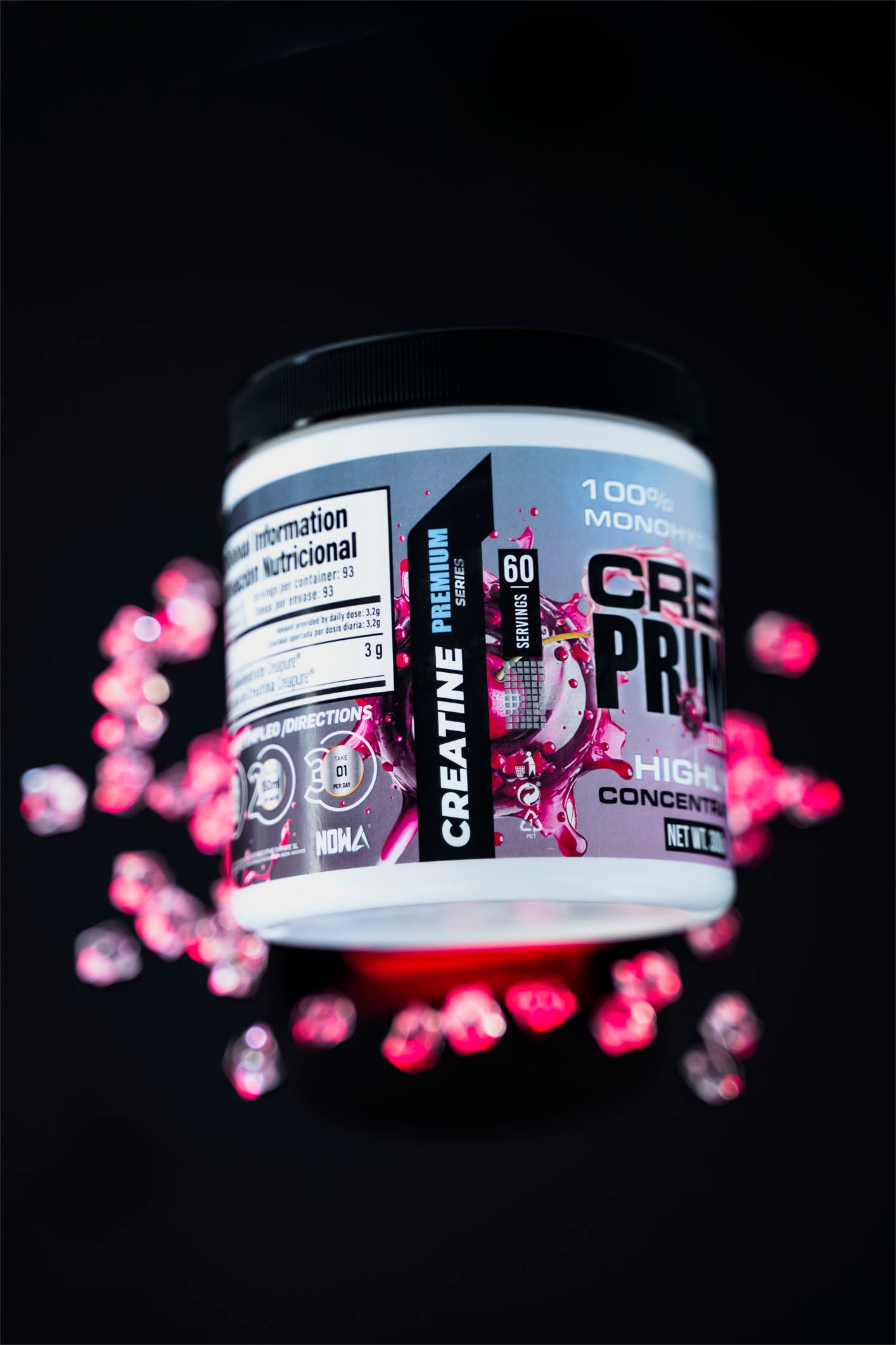 Creatine CREAPURE®️ Monohidrato Máxima pureza y calidad - Piruleta