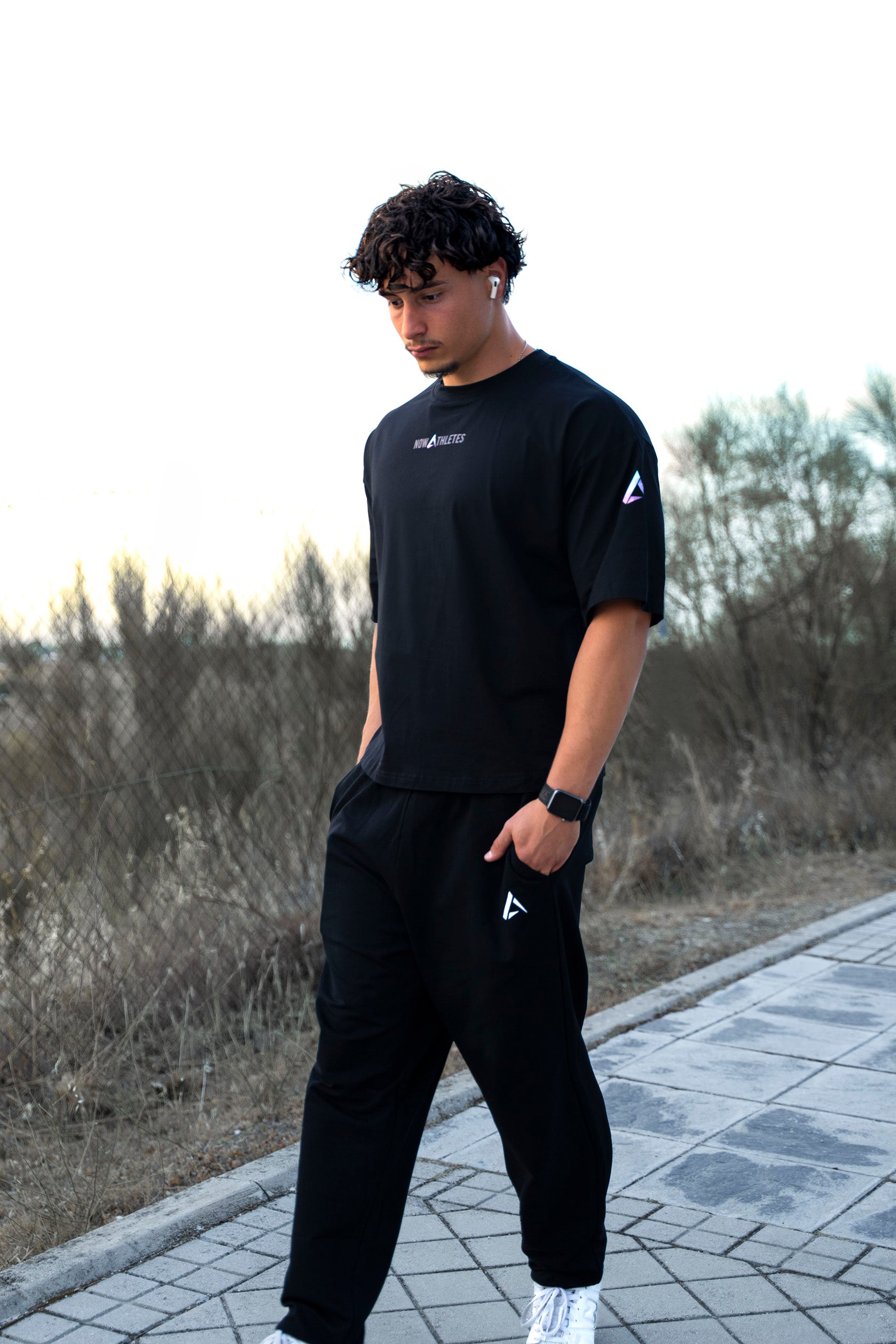 Supernova Returns Boxy Tee - Black