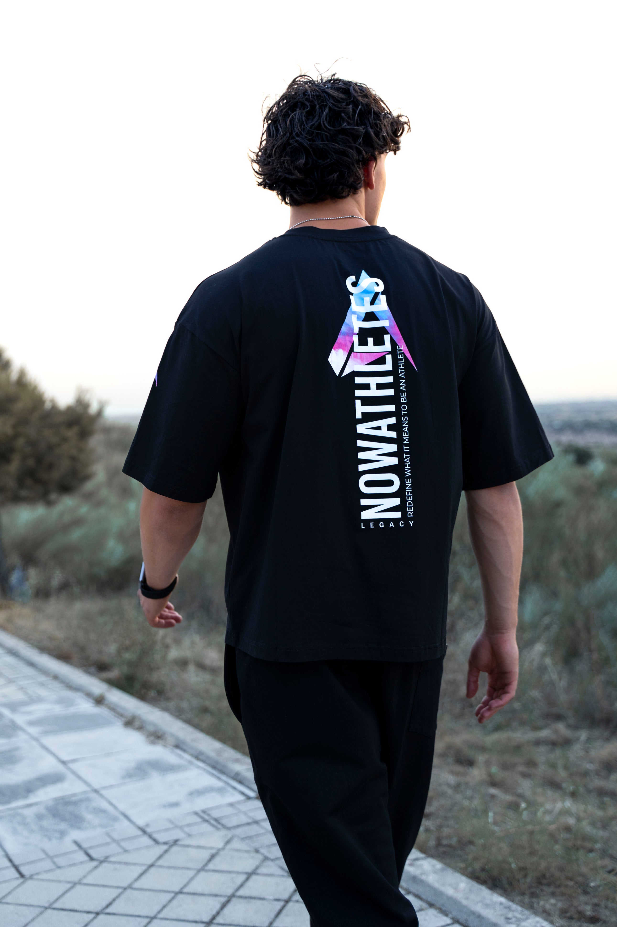Supernova Returns Boxy Tee - Black