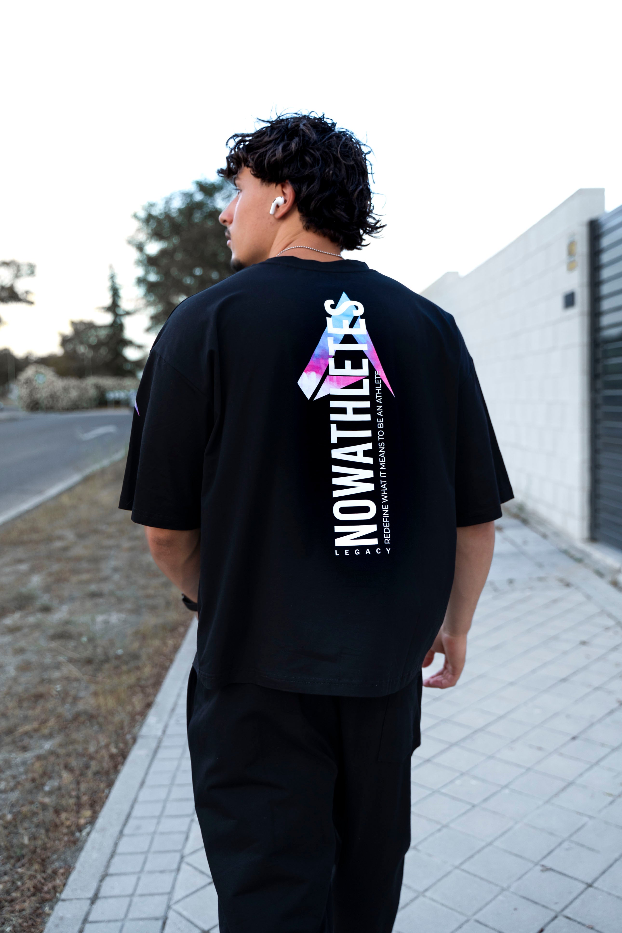 Supernova Returns Boxy Tee - Black