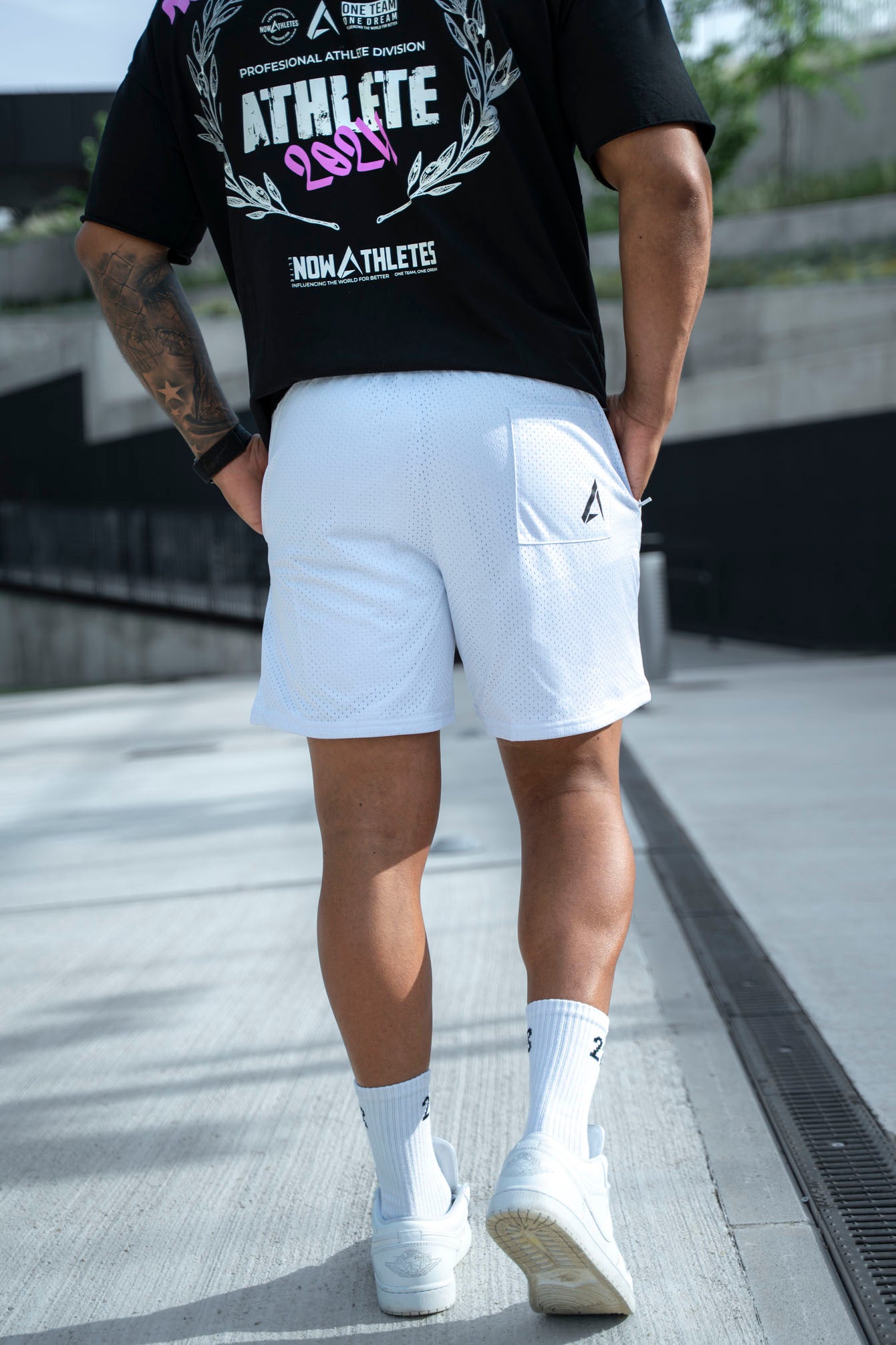 Absolute Athlete shorts - Ice White