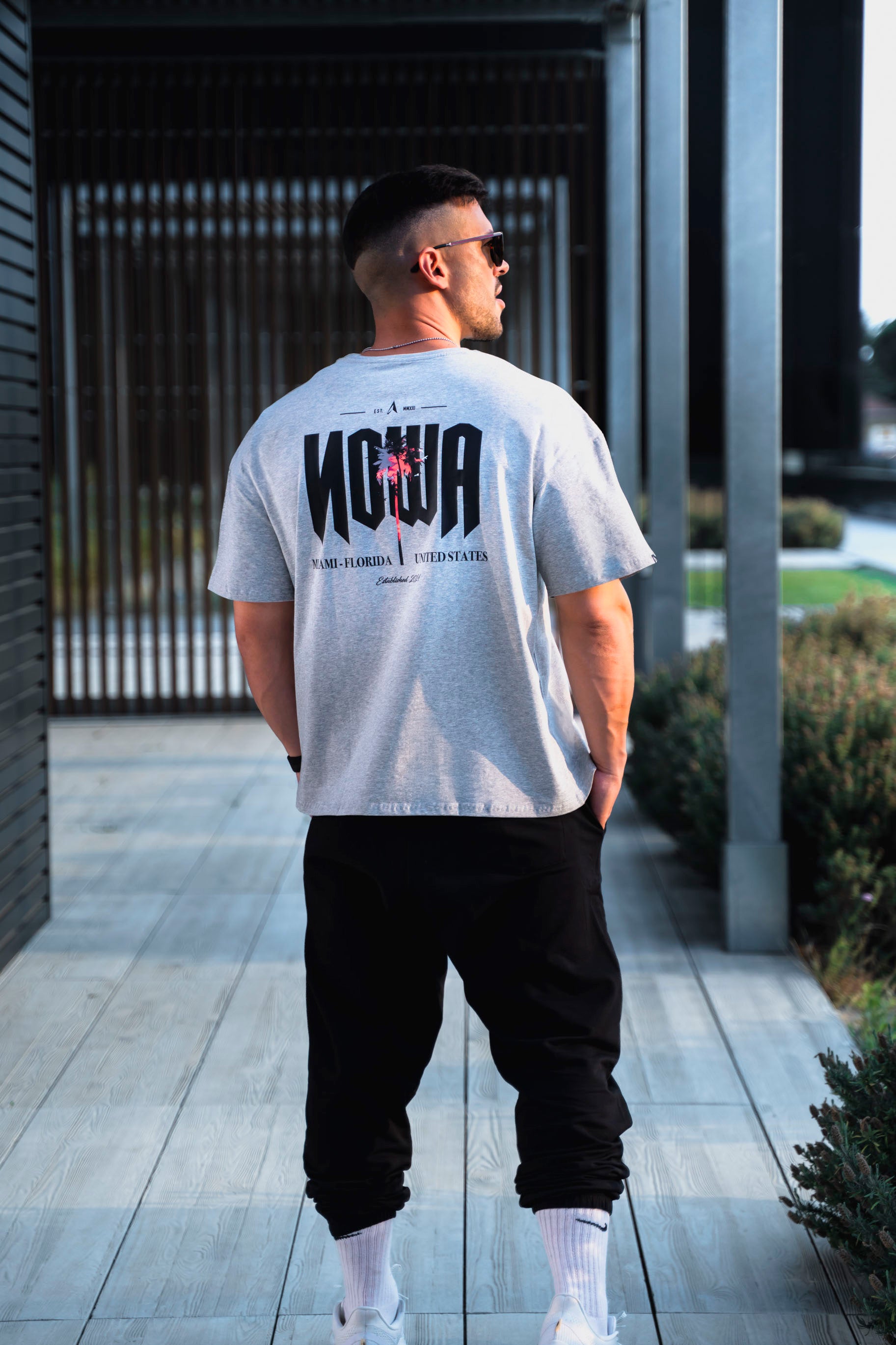 MIAMI NOWA OVERSIZED BOXY - ROYAL GREY