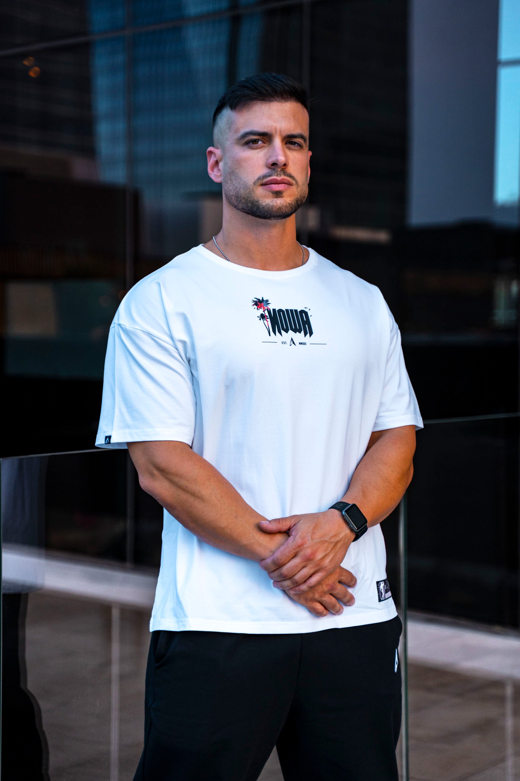 MIAMI NOWA OVERSIZED BOXY - WHITE ICE