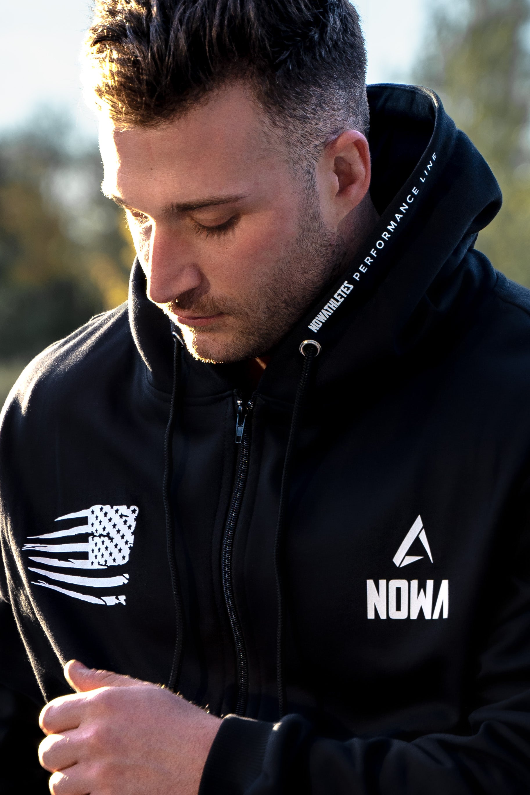 Performance Oversized Sweatshirt - Black Navy