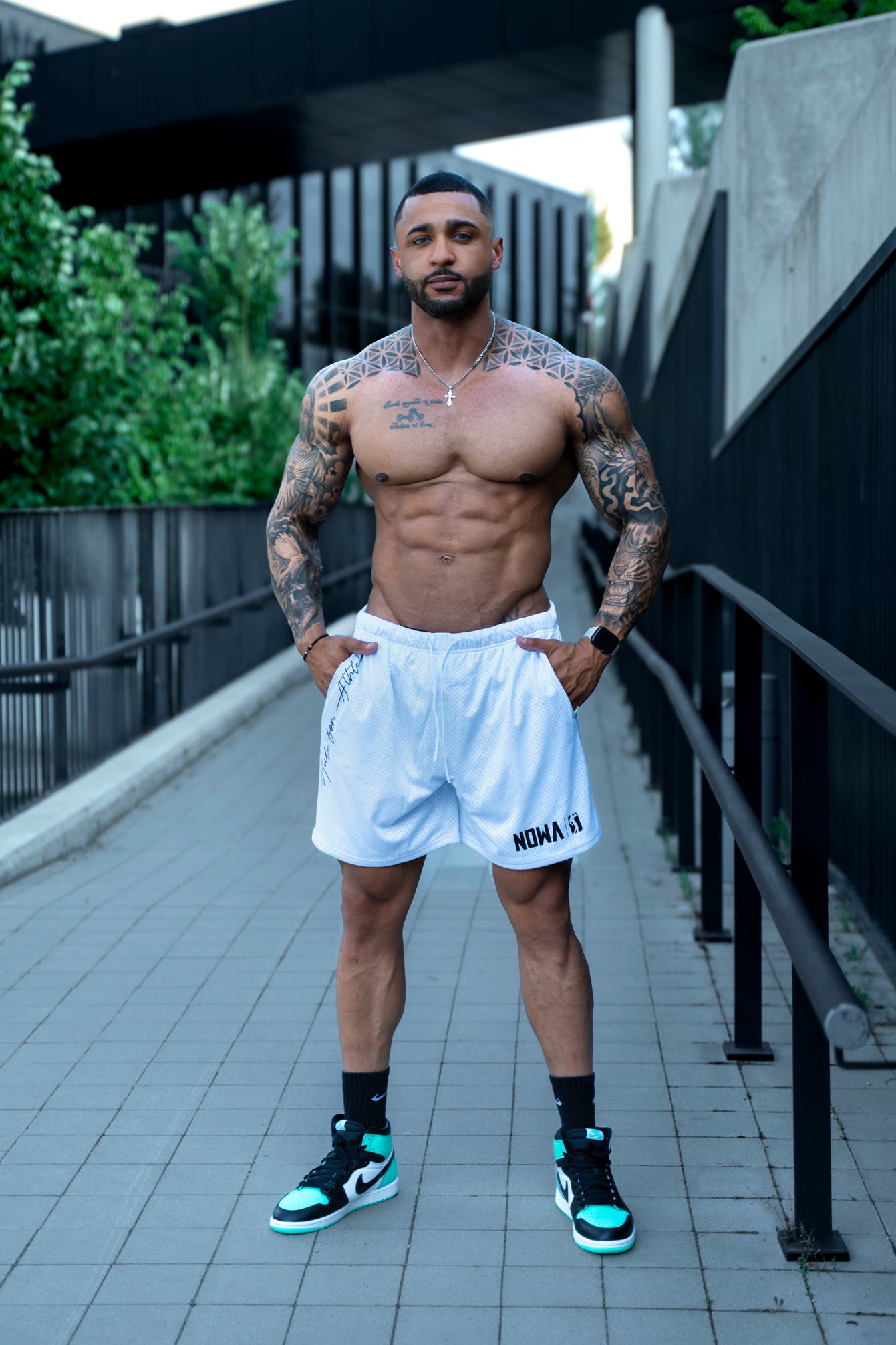 Absolute Athlete shorts - Ice White