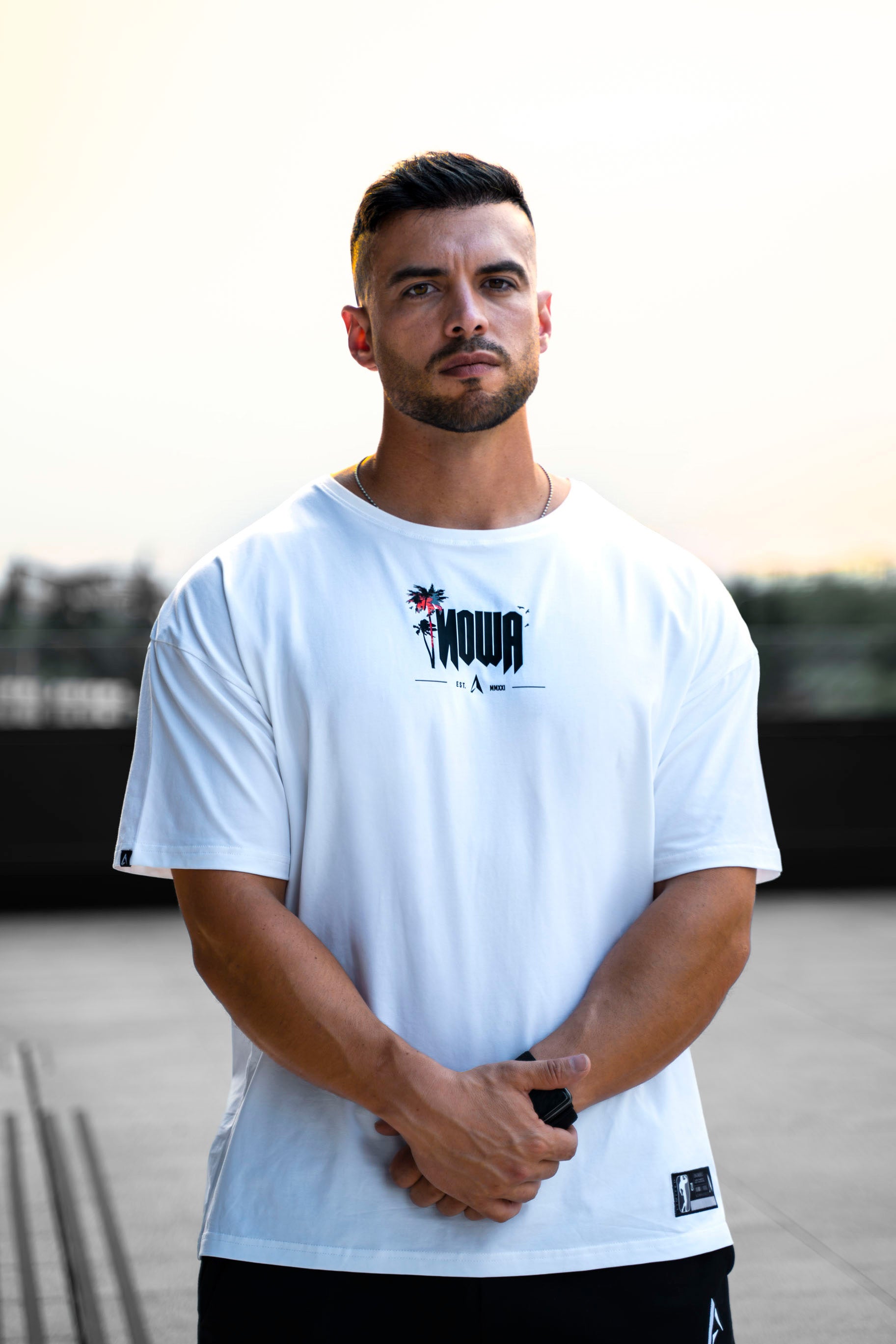 MIAMI NOWA OVERSIZED BOXY - WHITE ICE