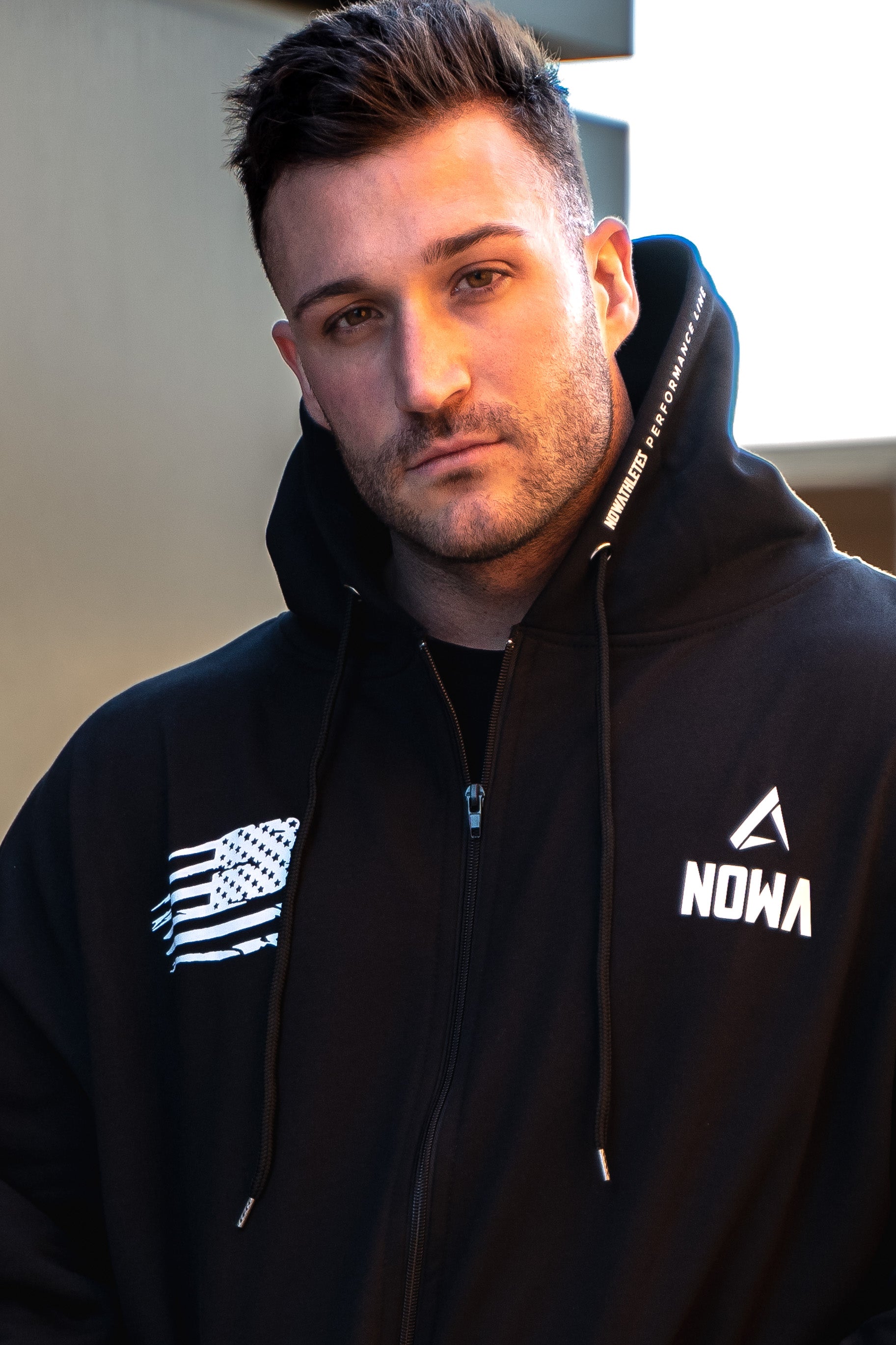 Performance Oversized Sweatshirt - Black Navy