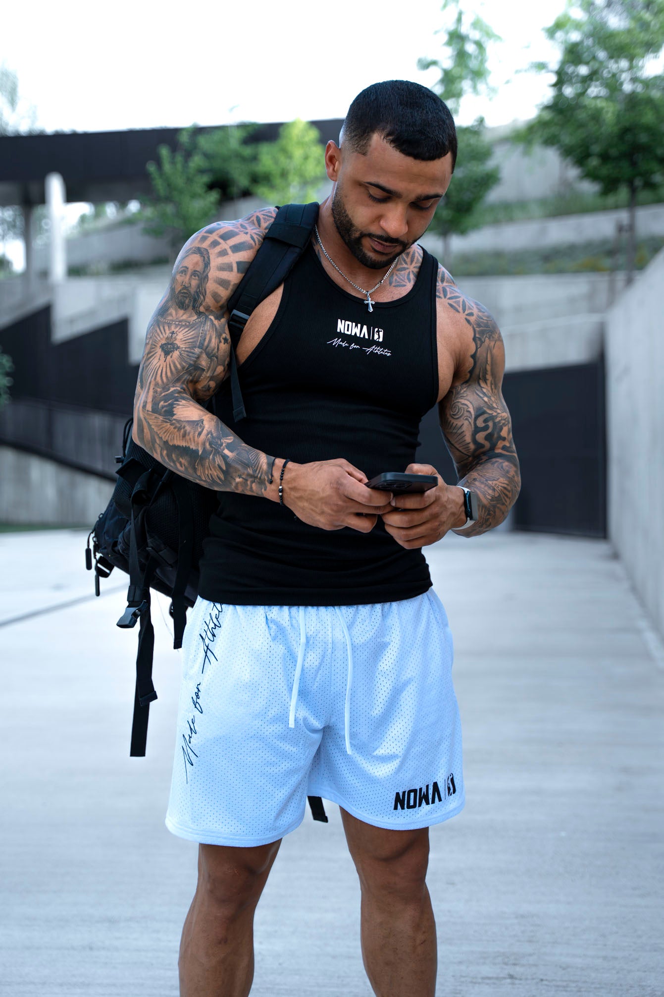 Absolute Athlete shorts - Ice White