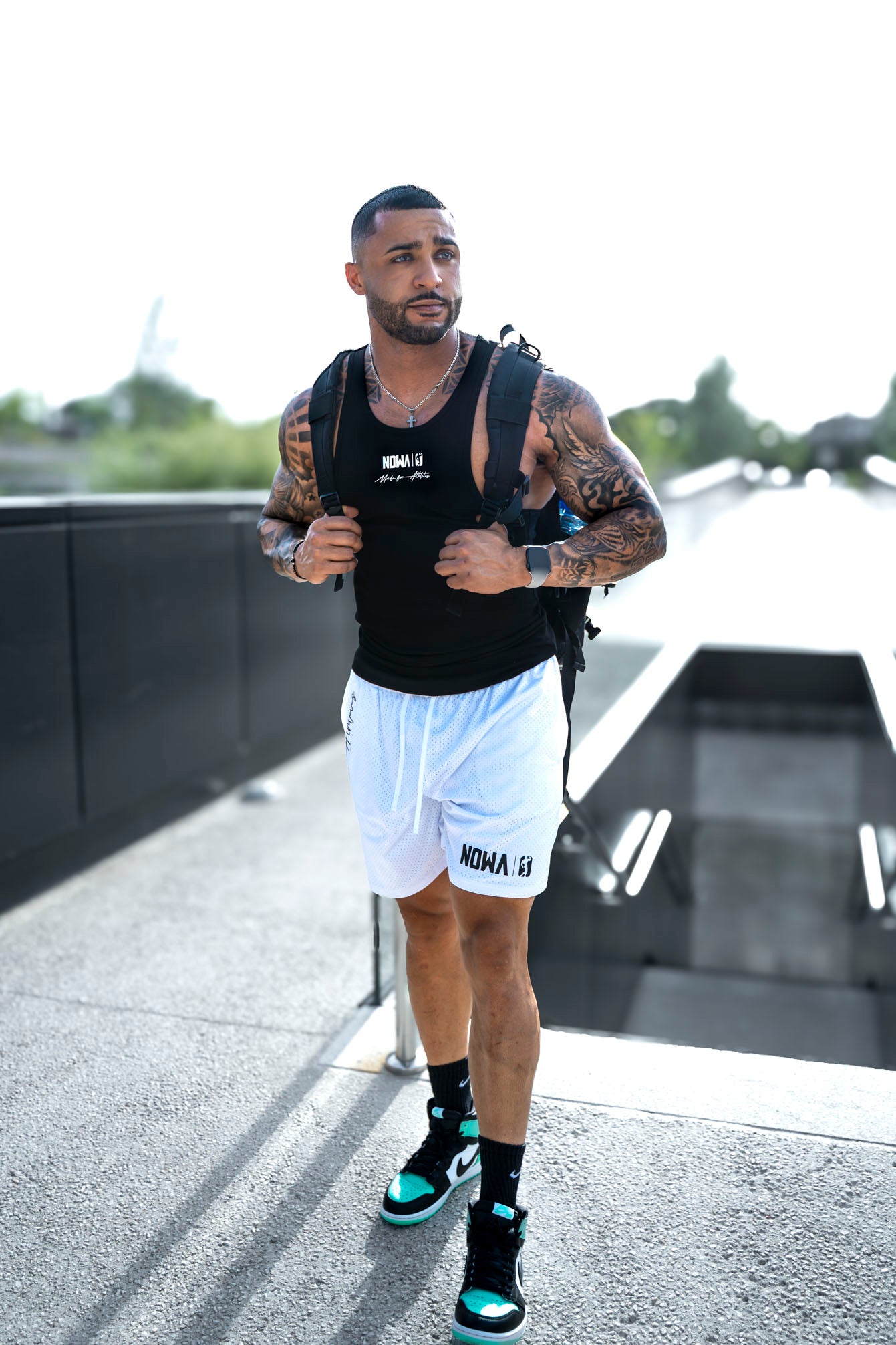 Absolute Athlete shorts - Ice White