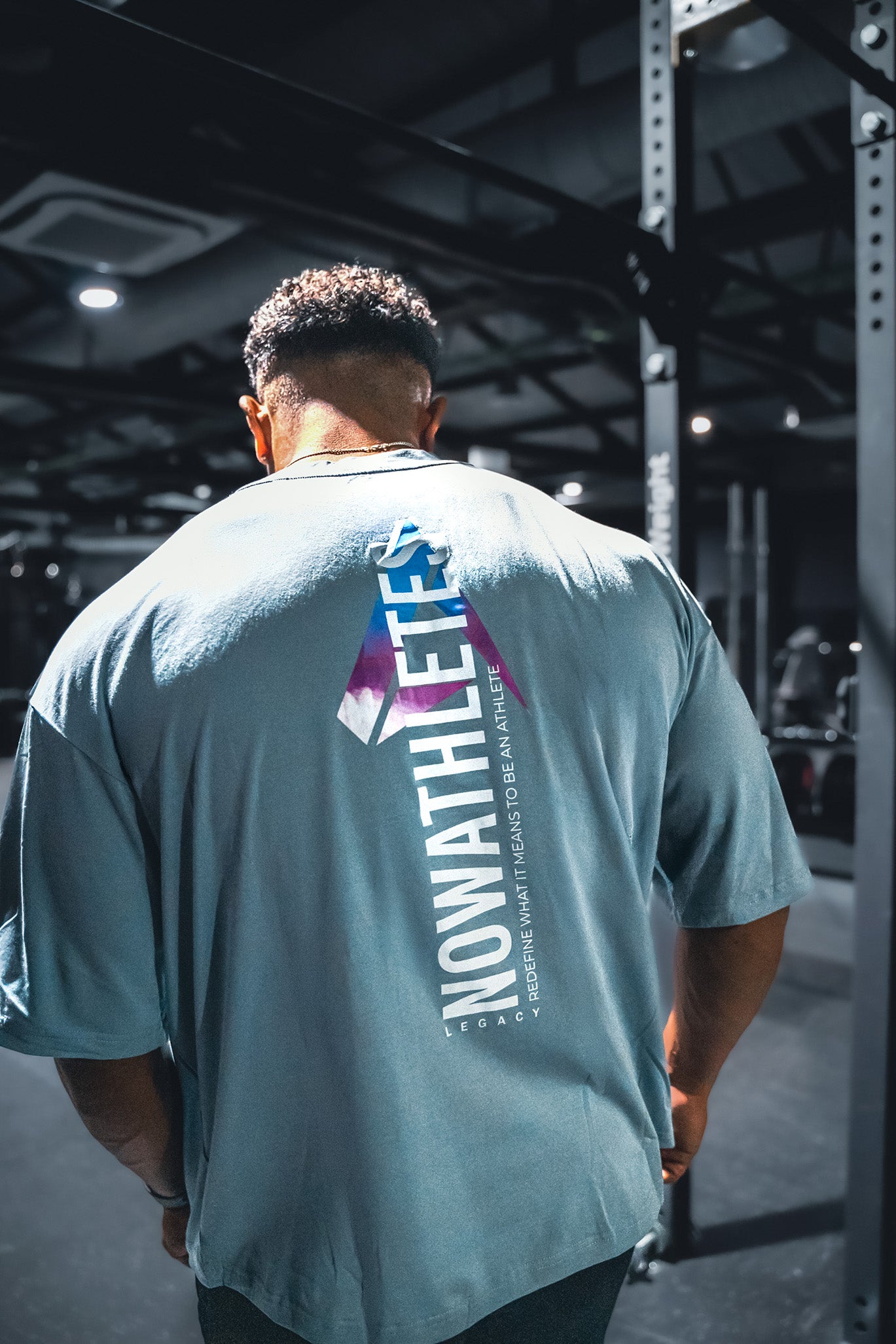 Supernova Returns Boxy Tee - Ice Grey