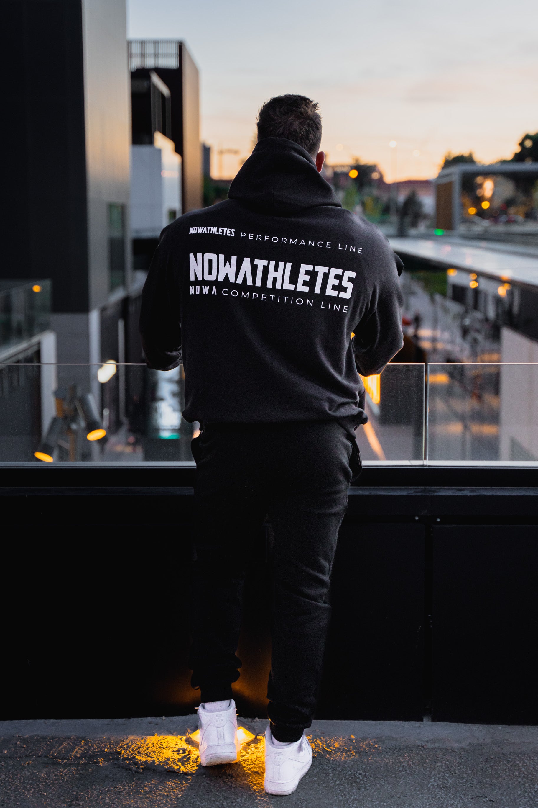 Performance Oversized Sweatshirt - Black Navy