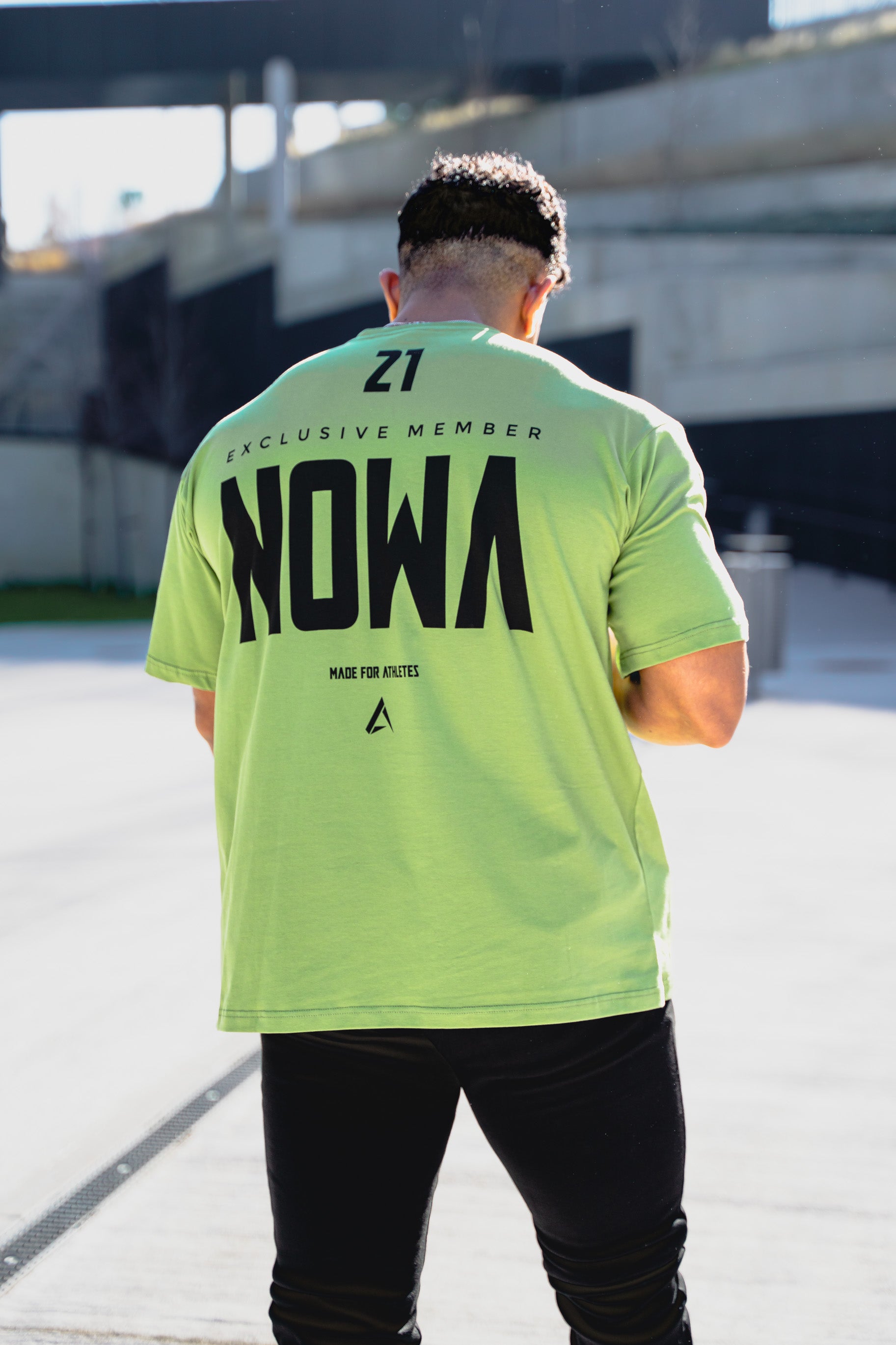 Camiseta Exclusive Member Oversized - Green Emerald