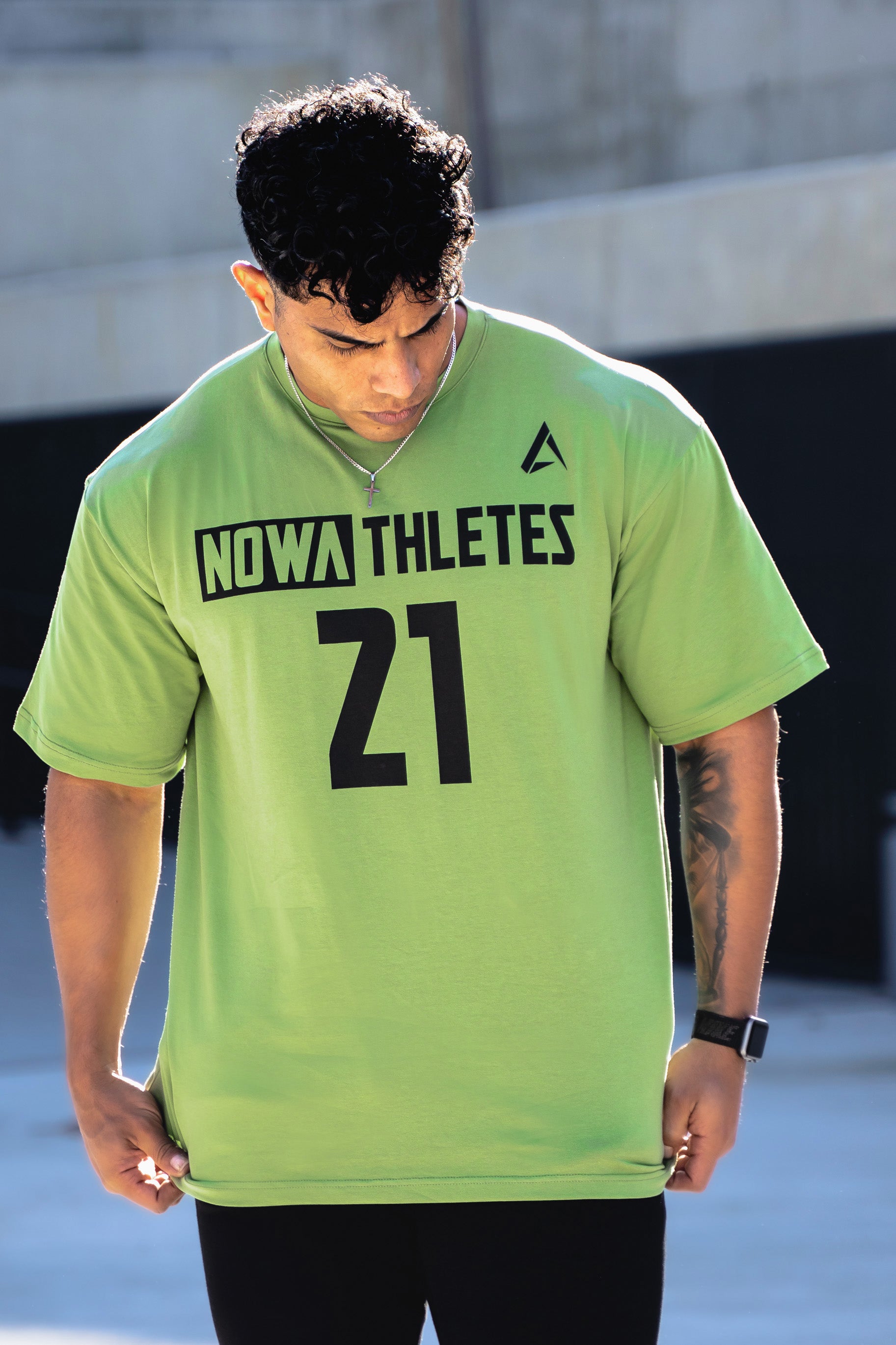 Camiseta Exclusive Member Oversized - Green Emerald