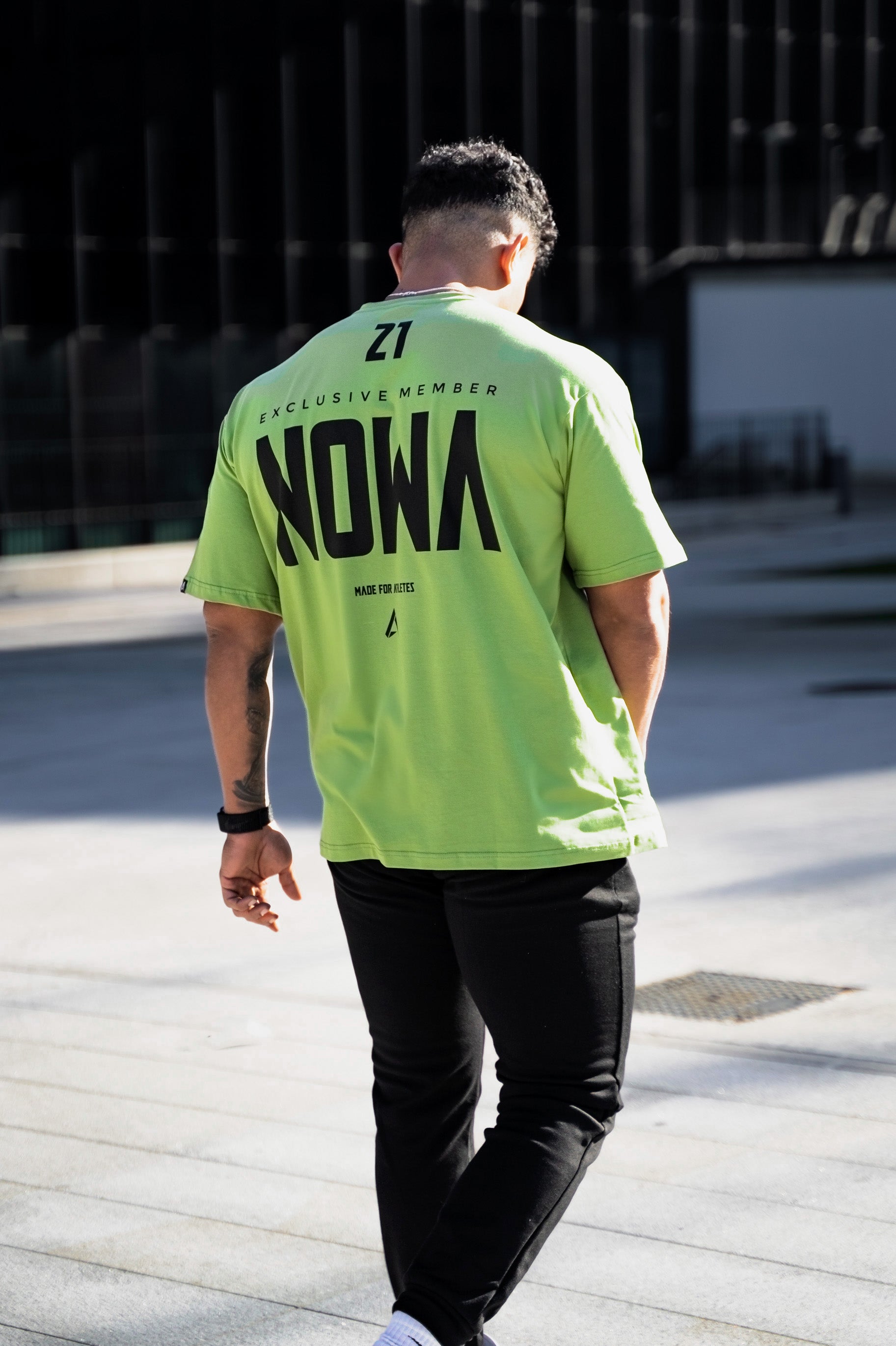 Camiseta Exclusive Member Oversized - Green Emerald