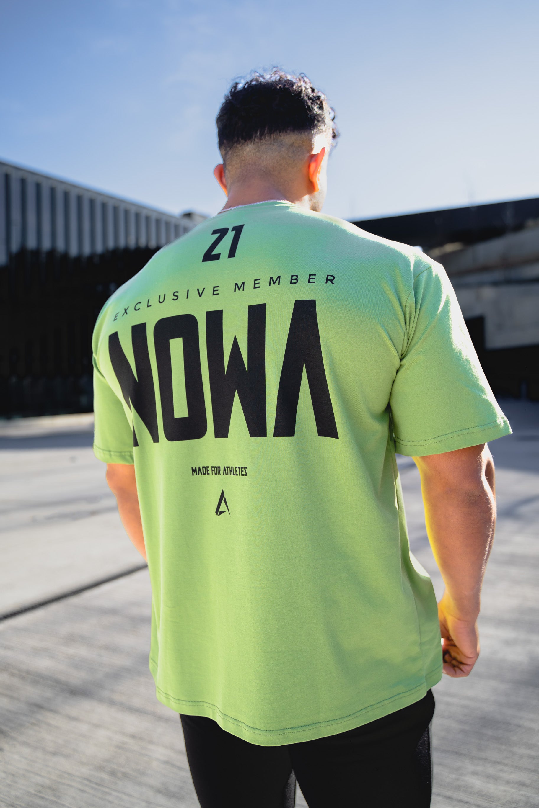 Camiseta Exclusive Member Oversized - Green Emerald