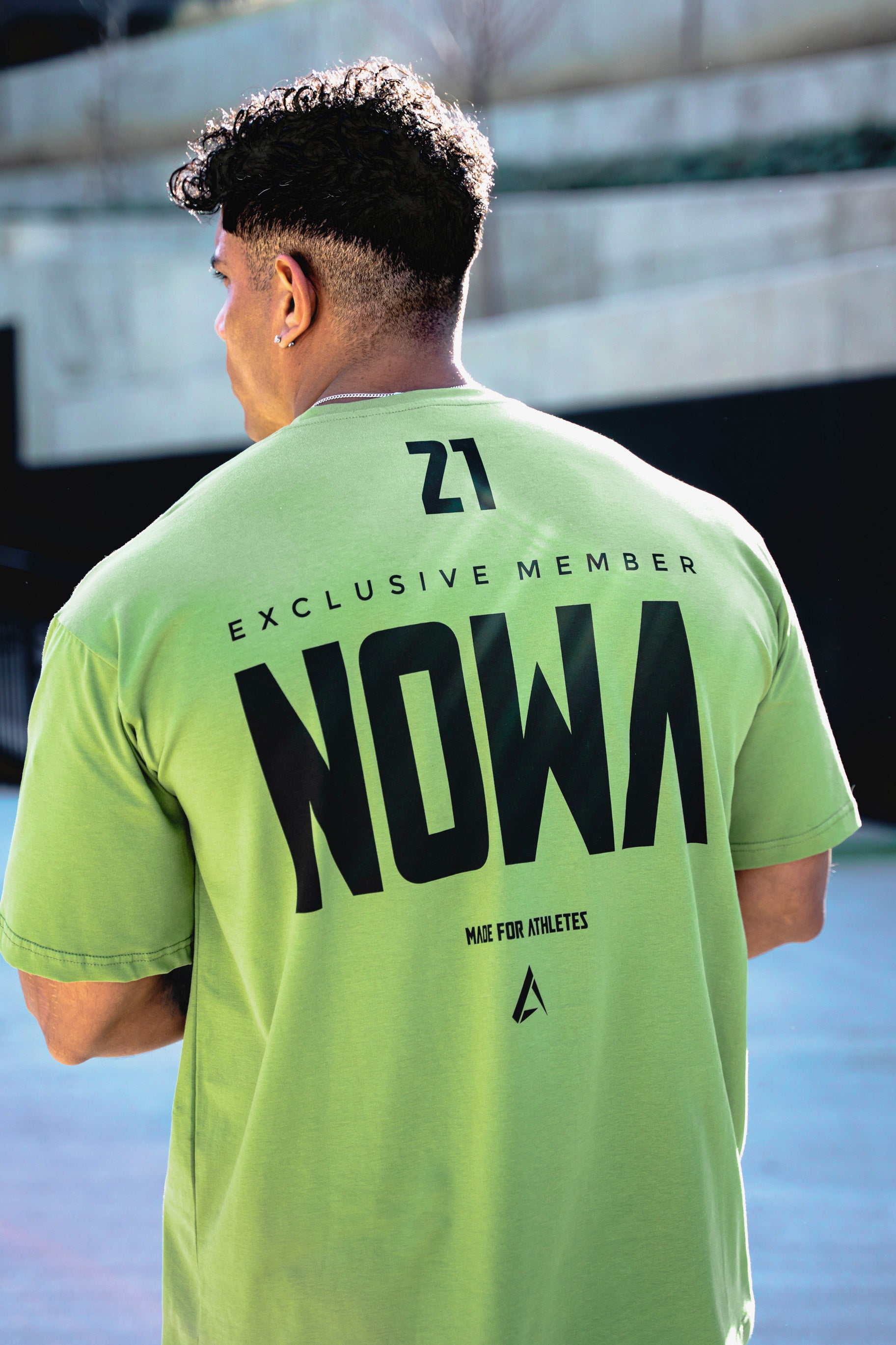 Camiseta Exclusive Member Oversized - Green Emerald