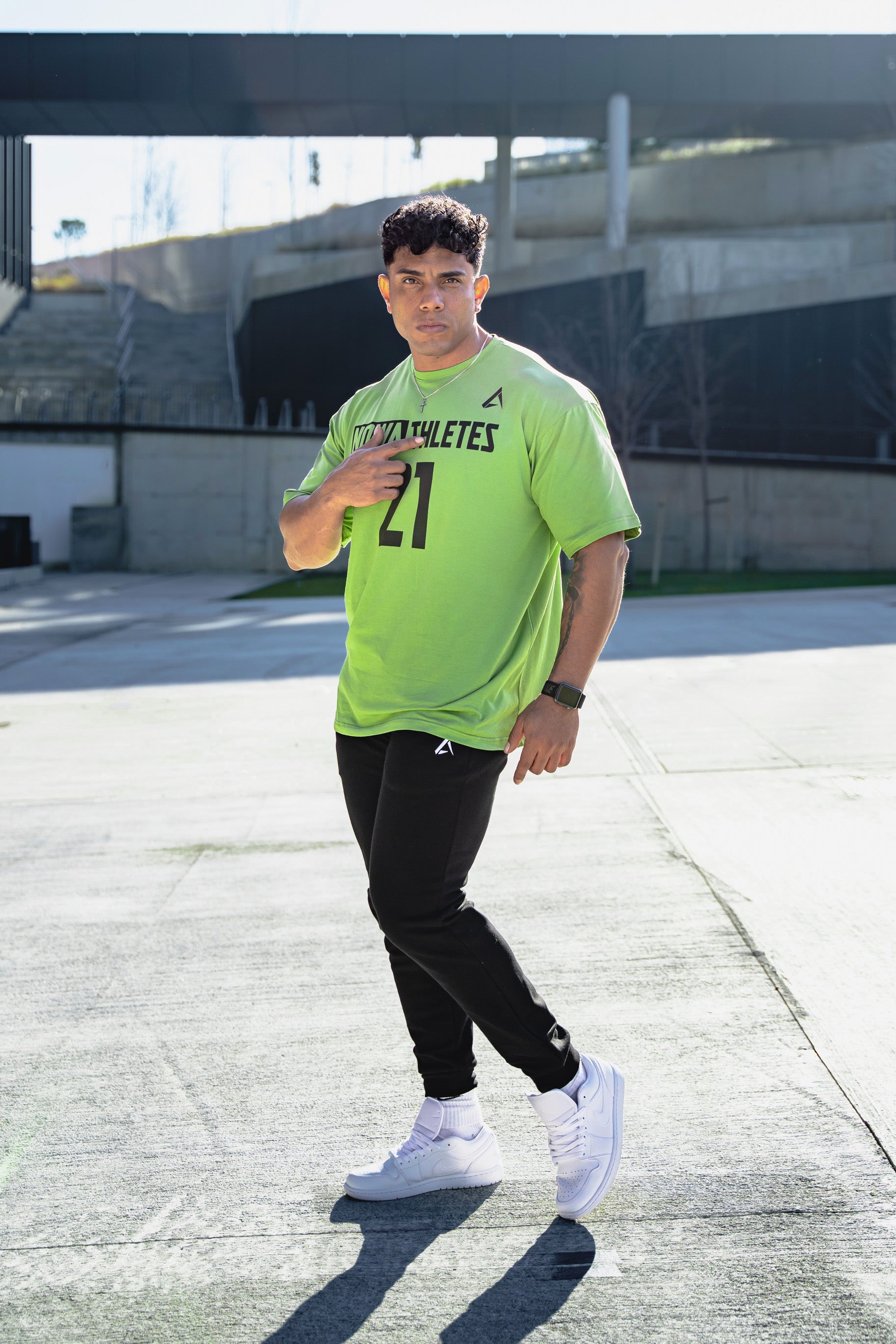 Camiseta Exclusive Member Oversized - Green Emerald