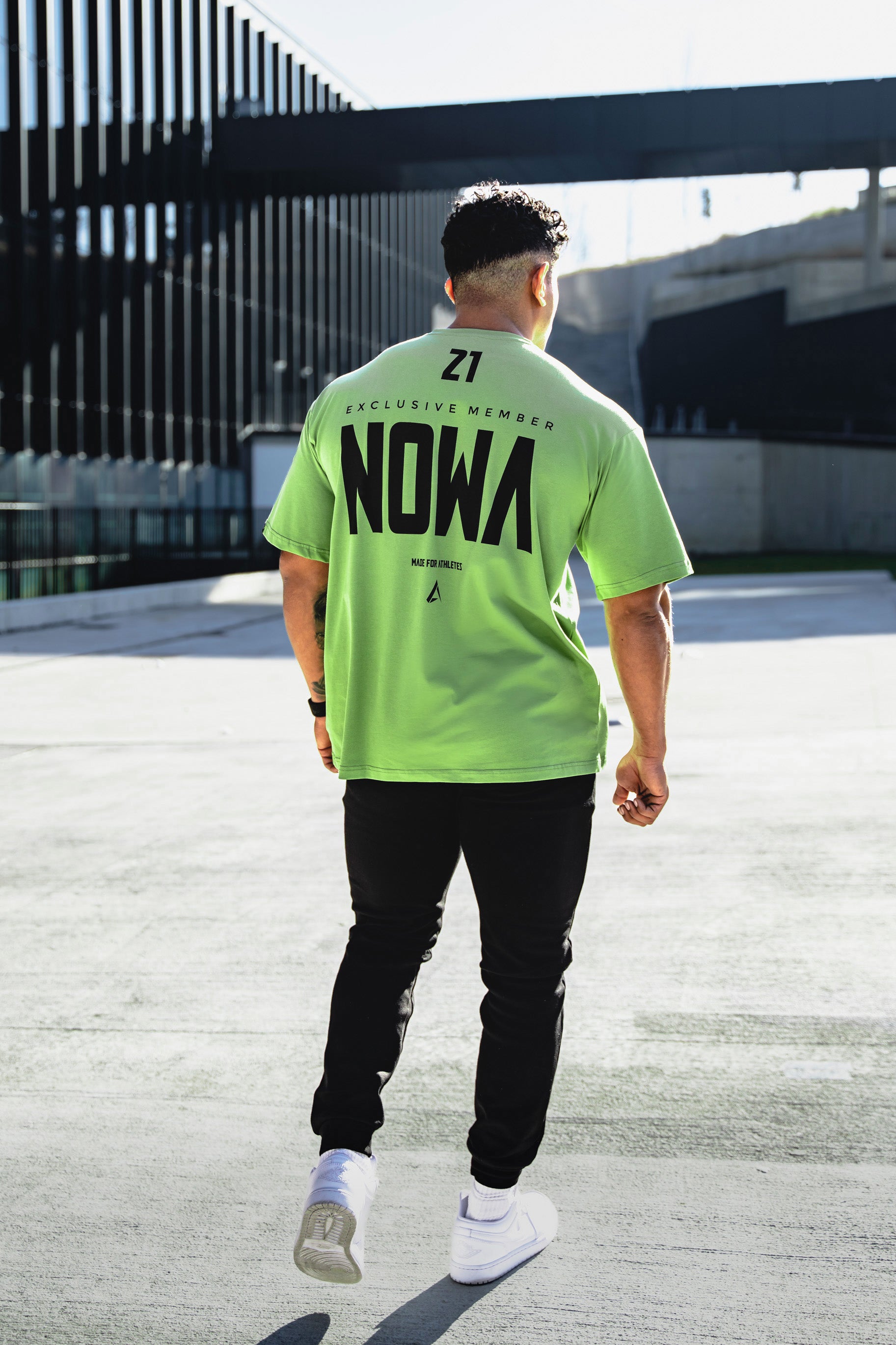 Camiseta Exclusive Member Oversized - Green Emerald