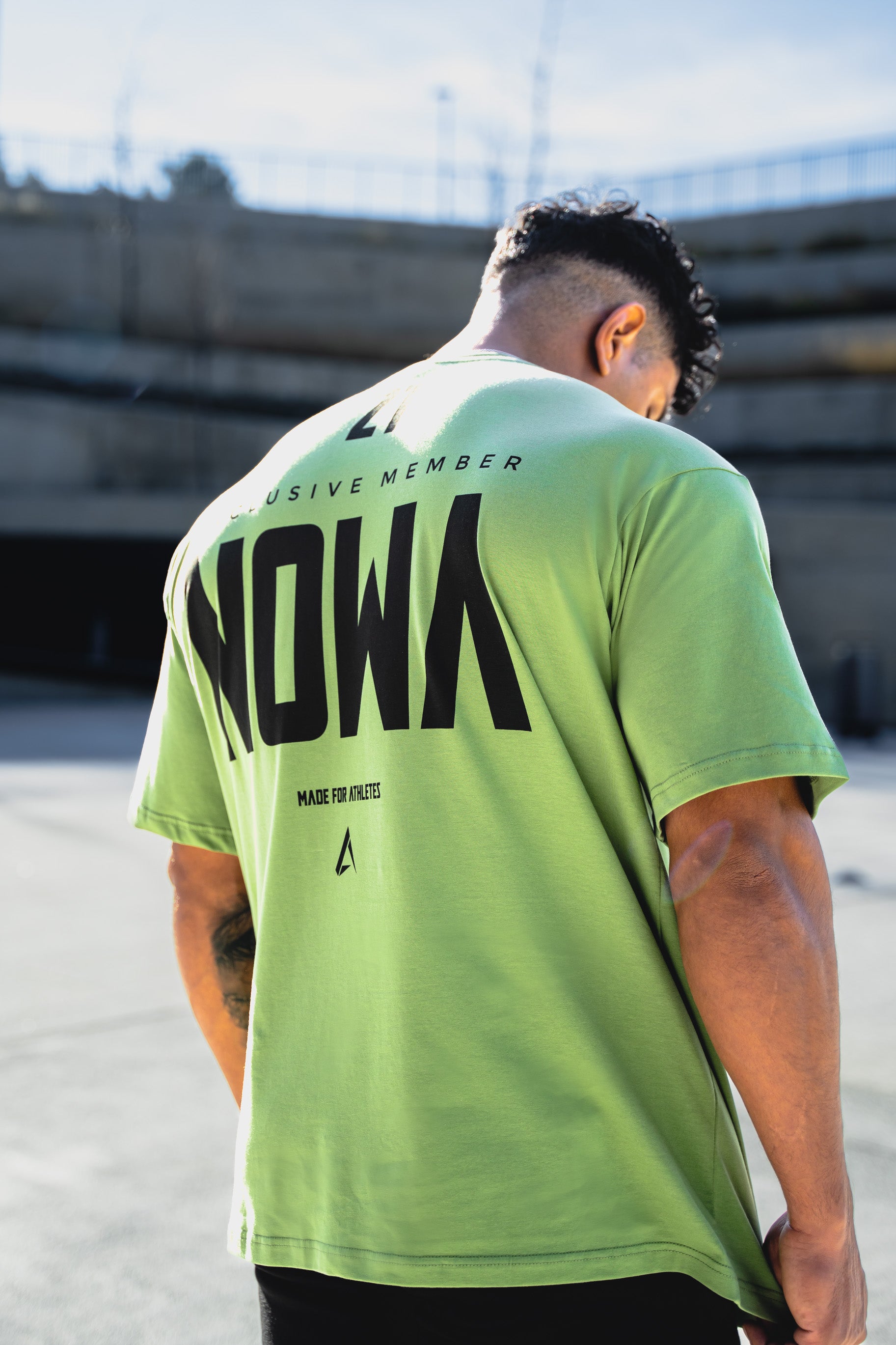 Camiseta Exclusive Member Oversized - Green Emerald