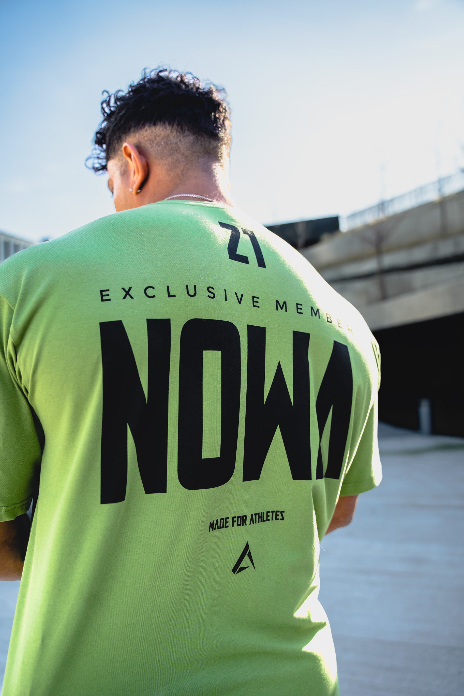 Camiseta Exclusive Member Oversized - Green Emerald